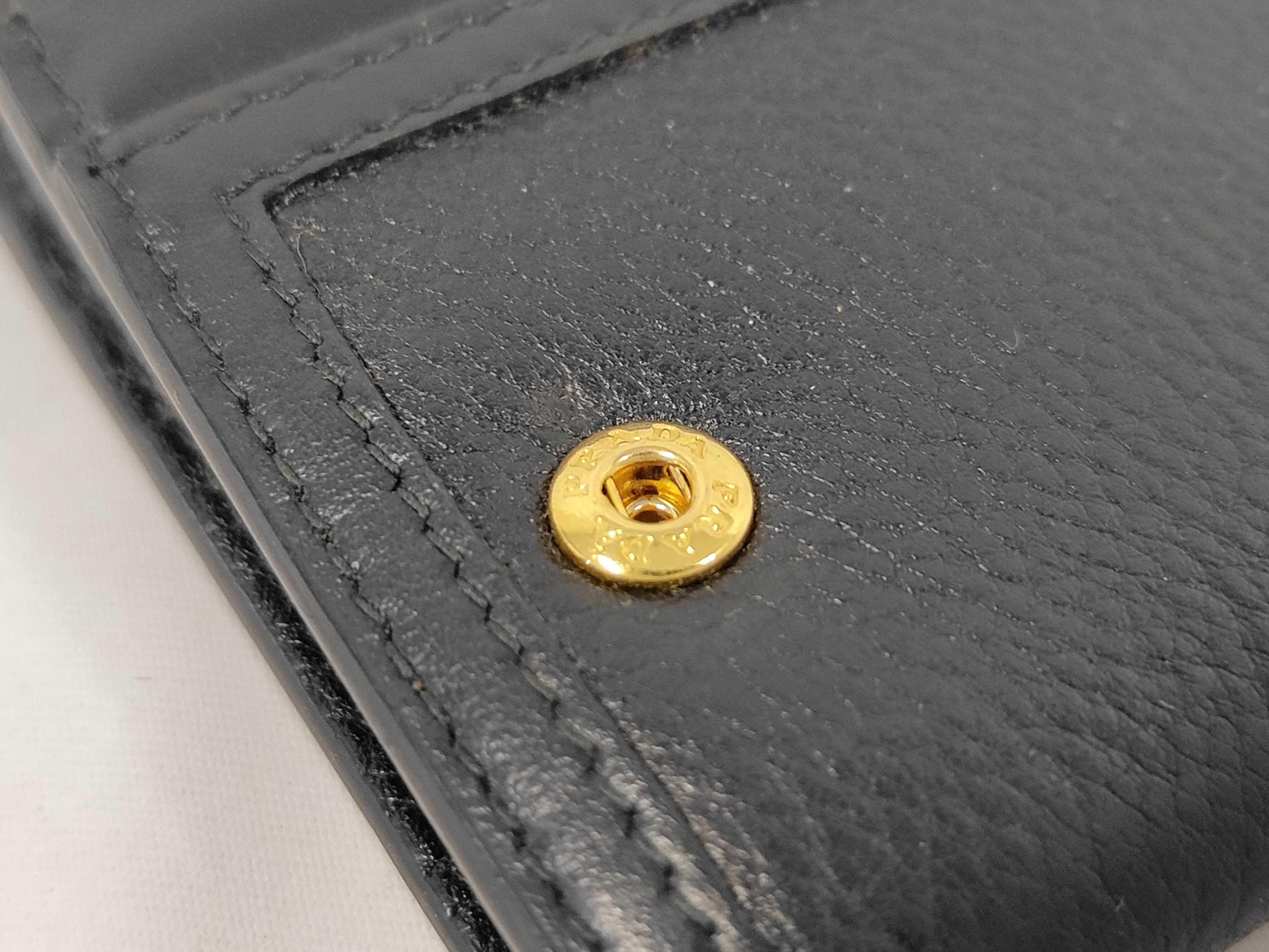 Long Wallet Leather Black Wallet — view 10