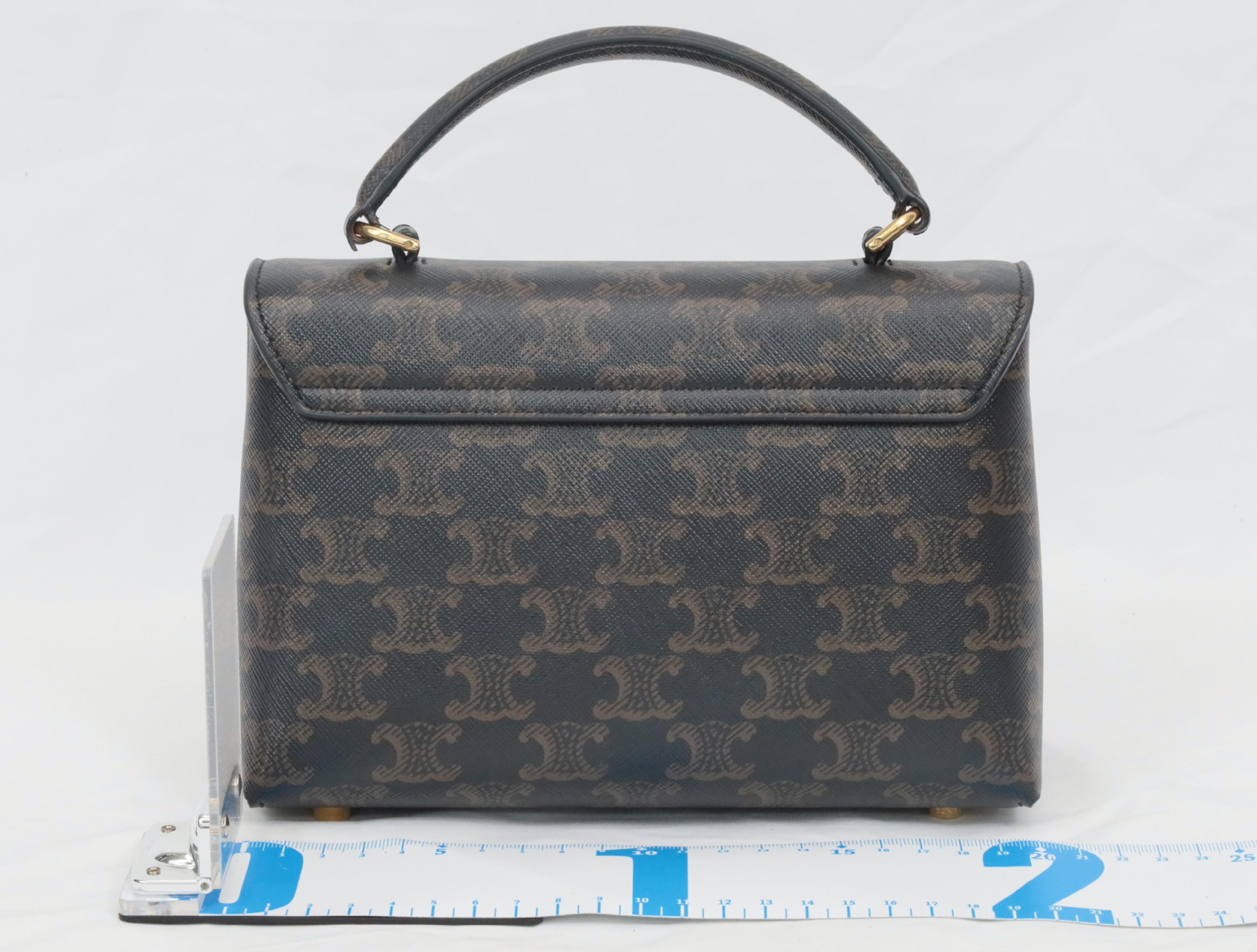 Triomphe Teen Nino Shoulder Bag — view 2