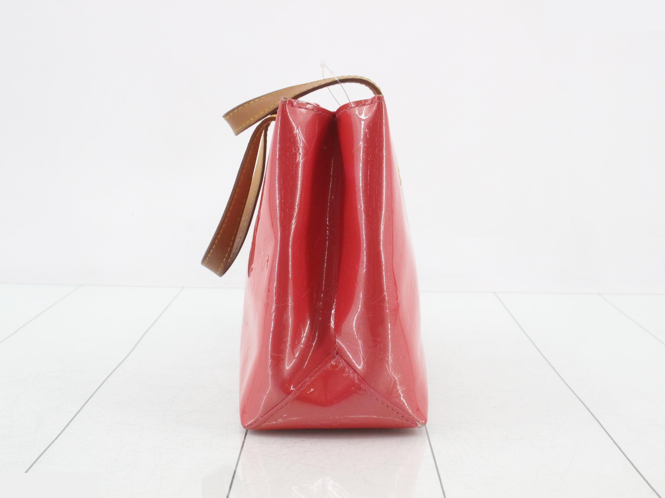 Monogram Vernis Lead PM Framboise — view 3