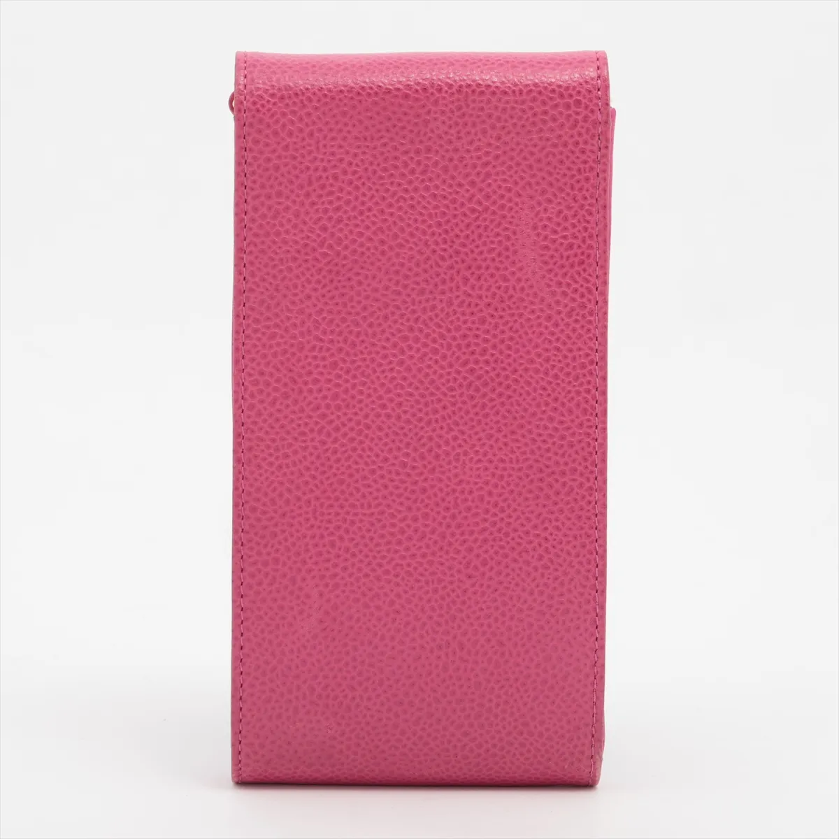 Coco Mark Caviar Skin Smartphone Case, Pink with Gold Hardware, 4130072 — view 2