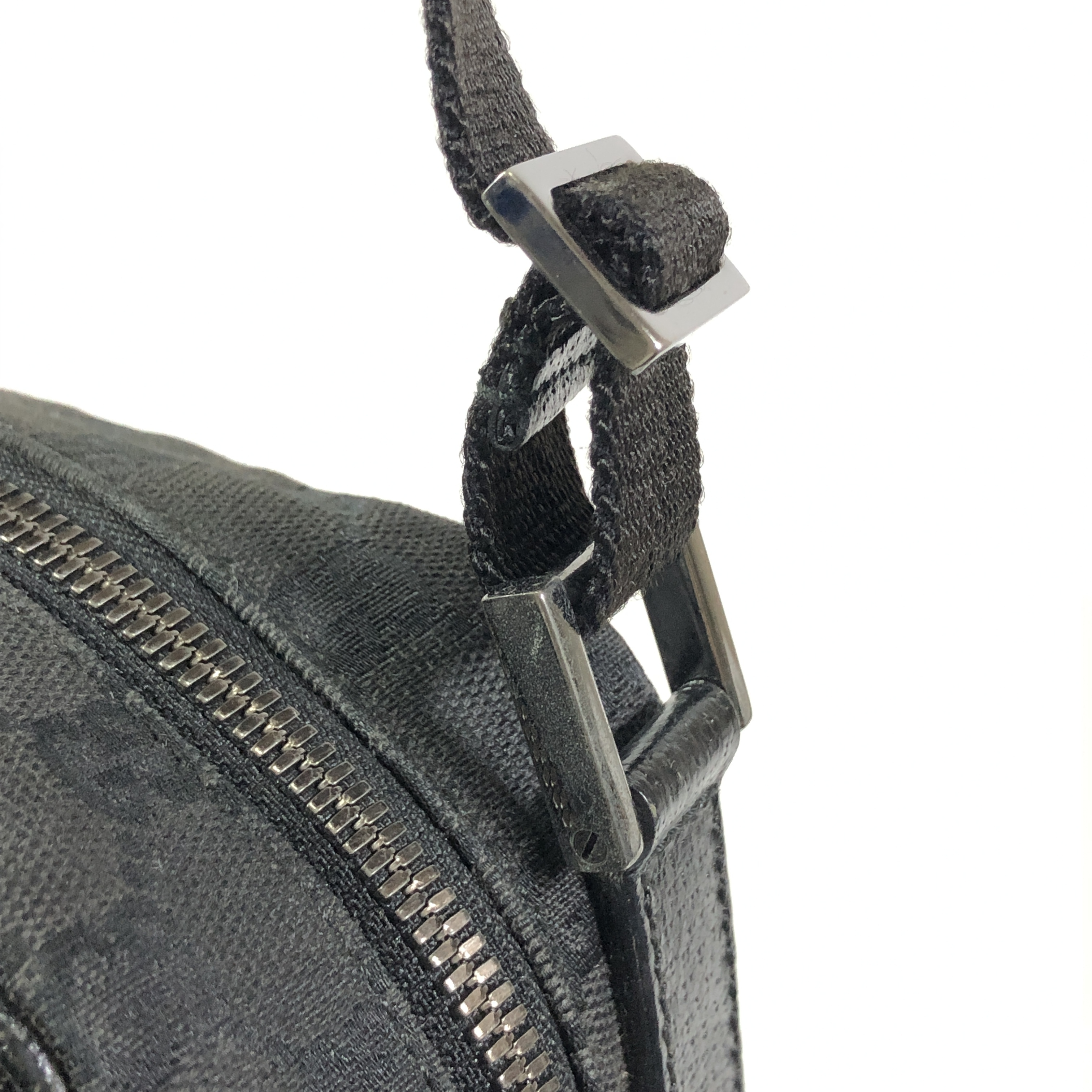 Shoulder Bag GG Pattern 122759 3444 Crossbody Pouch Canvas x Leather Made in Italy — view 12