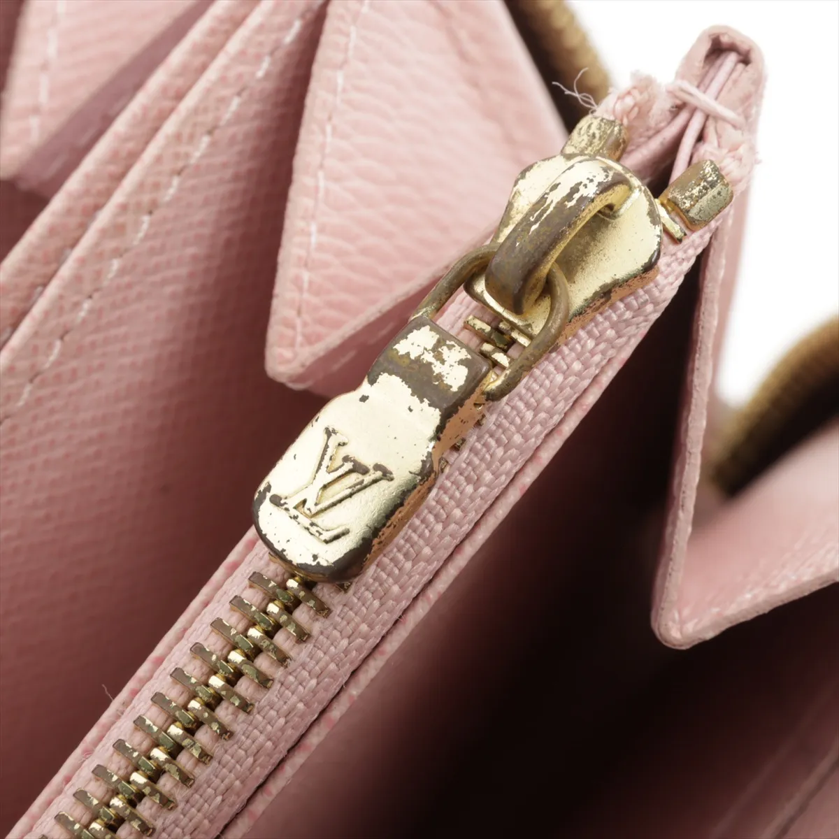 Monogram Zippy Wallet M41894 LM2149 Rose Ballerine Round Zip Wallet — view 11