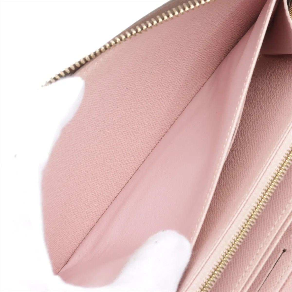 Monogram Zippy Wallet M41894 LM2149 Rose Ballerine Round Zip Wallet — view 4