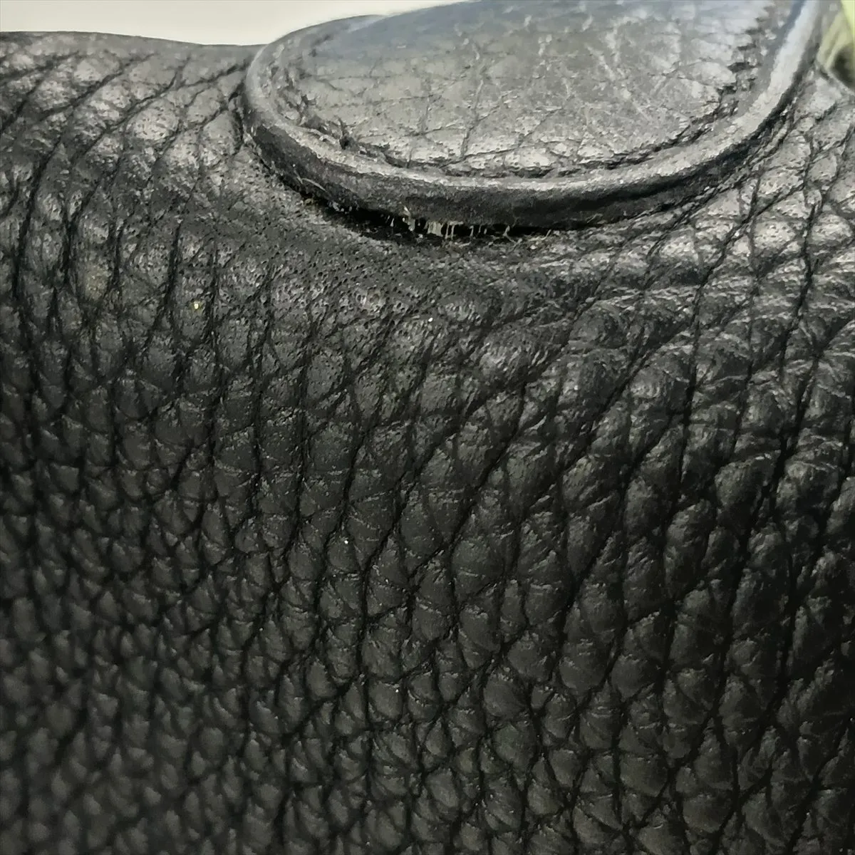 Picotin 22 MM Taurillon Clemence Black Silver Hardware J: 2006 — view 11