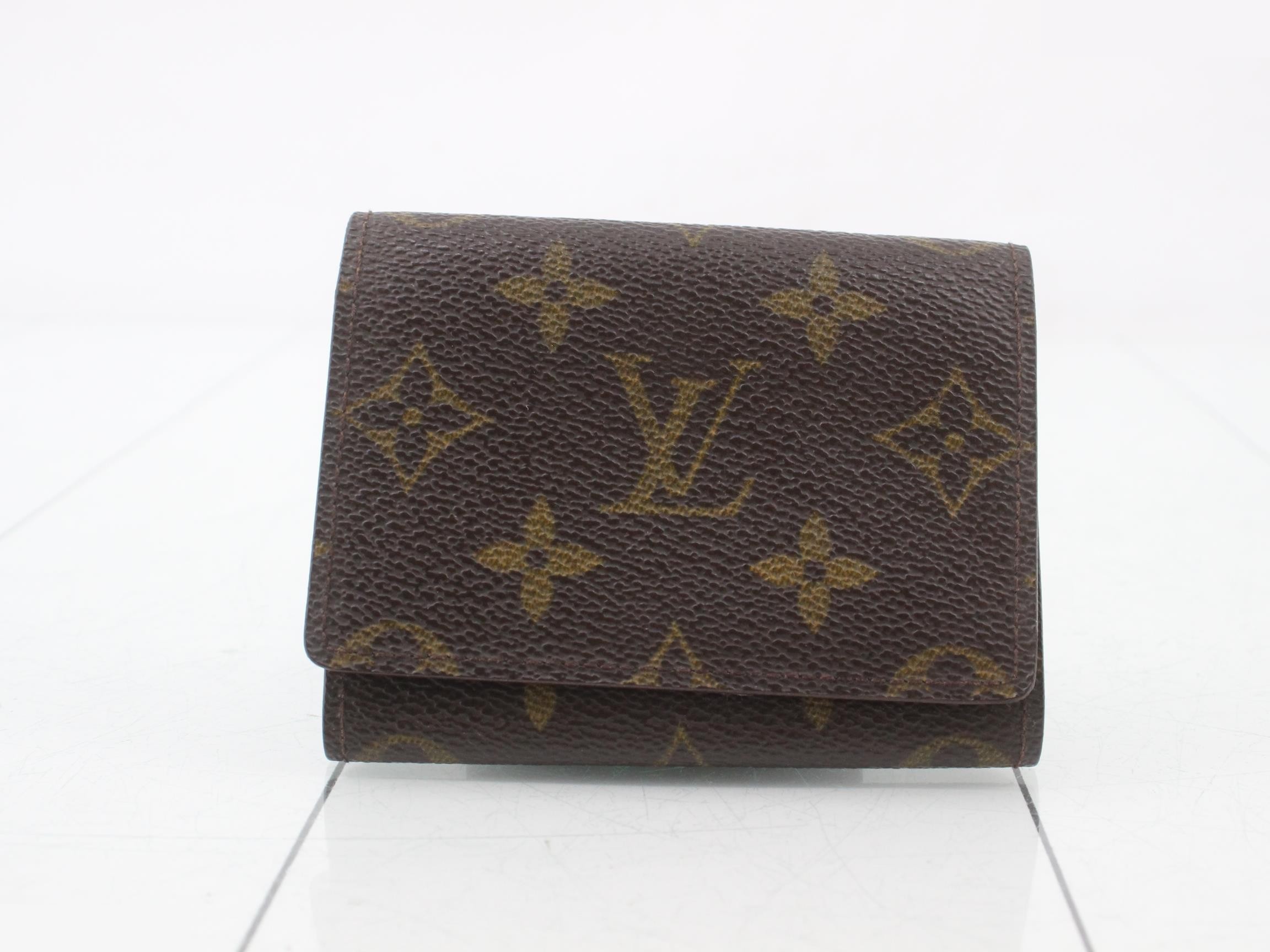 Monogram card case