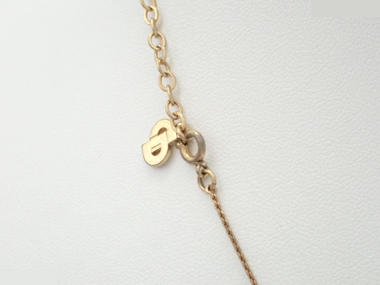 logo necklace, chain approximately 42cm — view 2