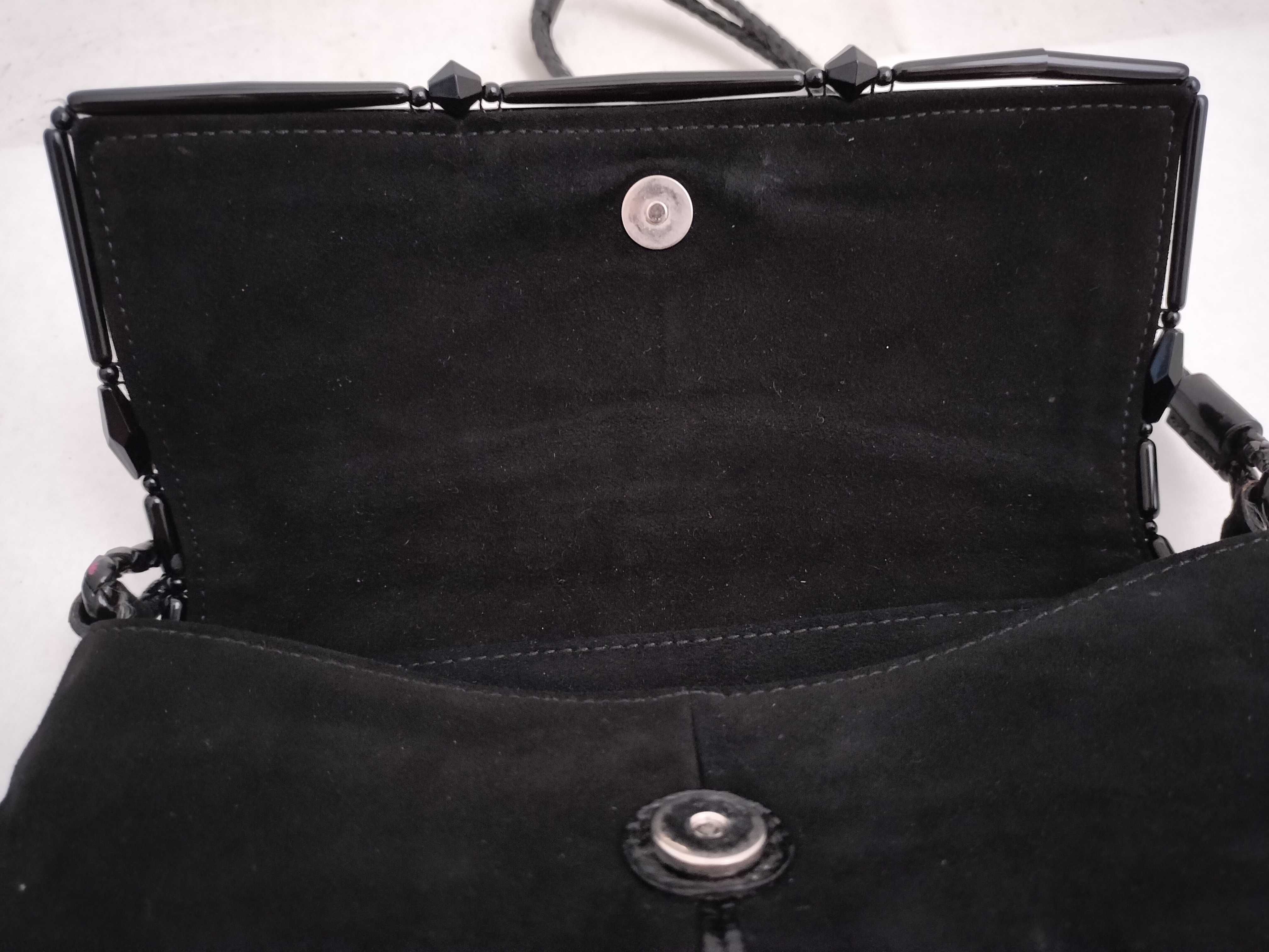 RIVE GAUCHE Tassel Lace-Up Shoulder Bag with Rhinestones (Tom Ford Era) — view 8