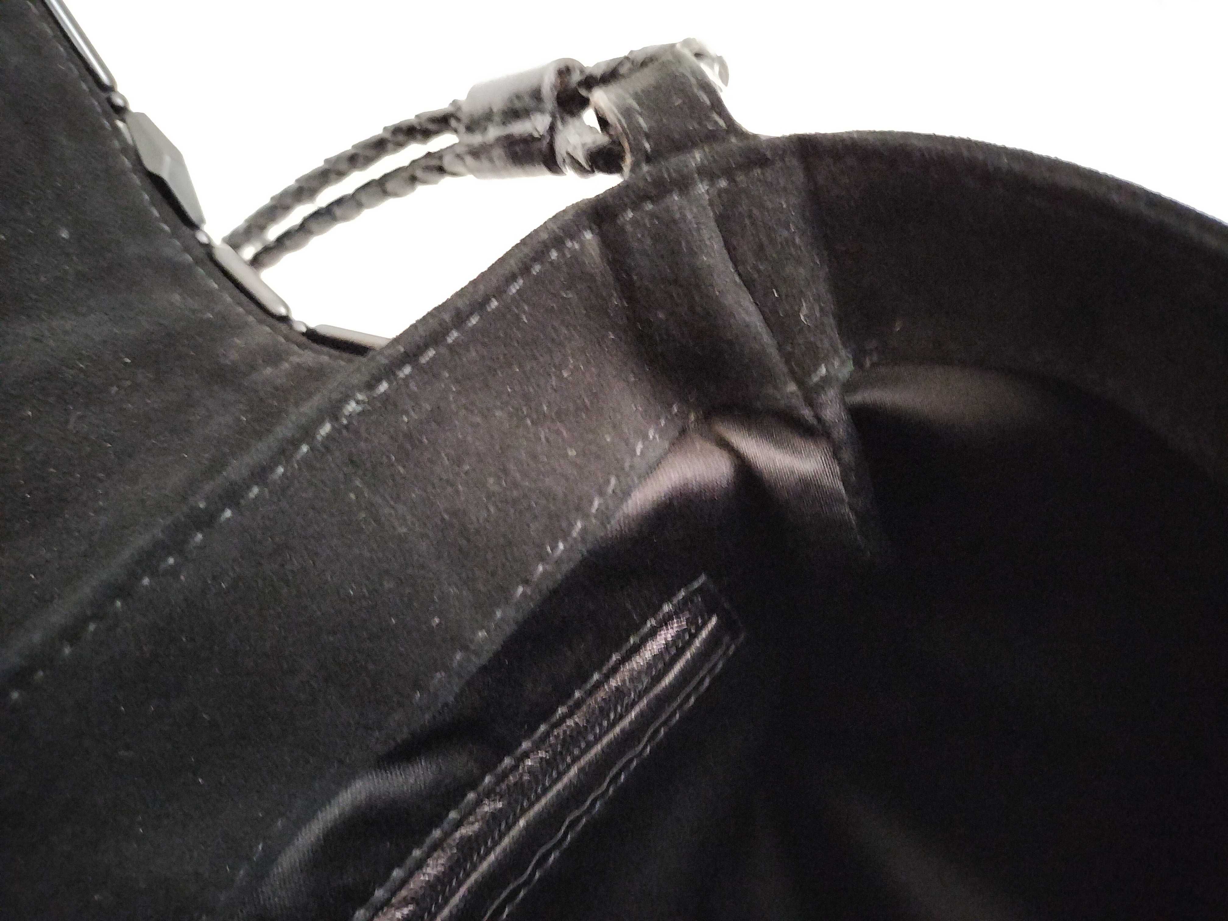 RIVE GAUCHE Tassel Lace-Up Shoulder Bag with Rhinestones (Tom Ford Era) — view 9