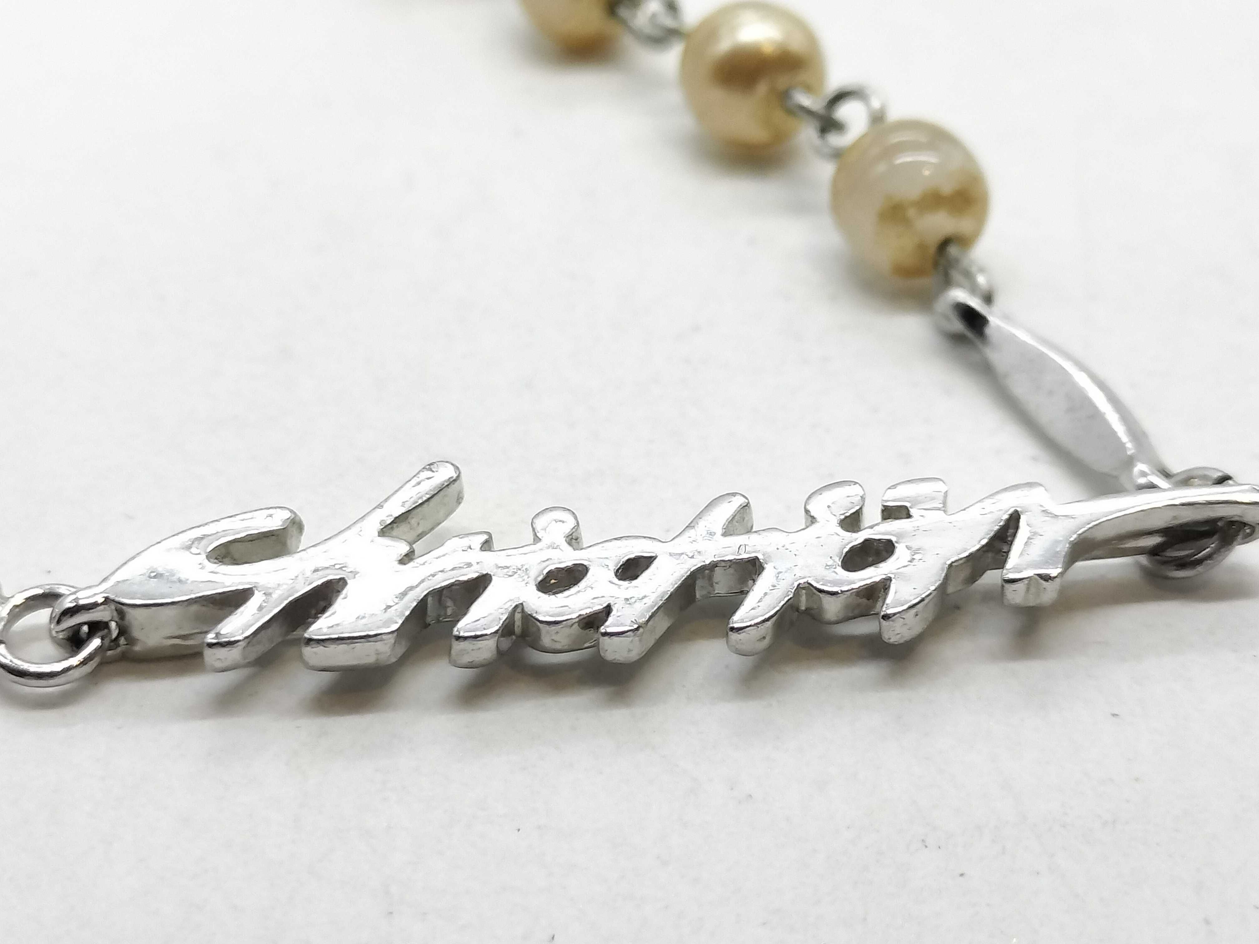 Logo F Pearl Necklace — view 4