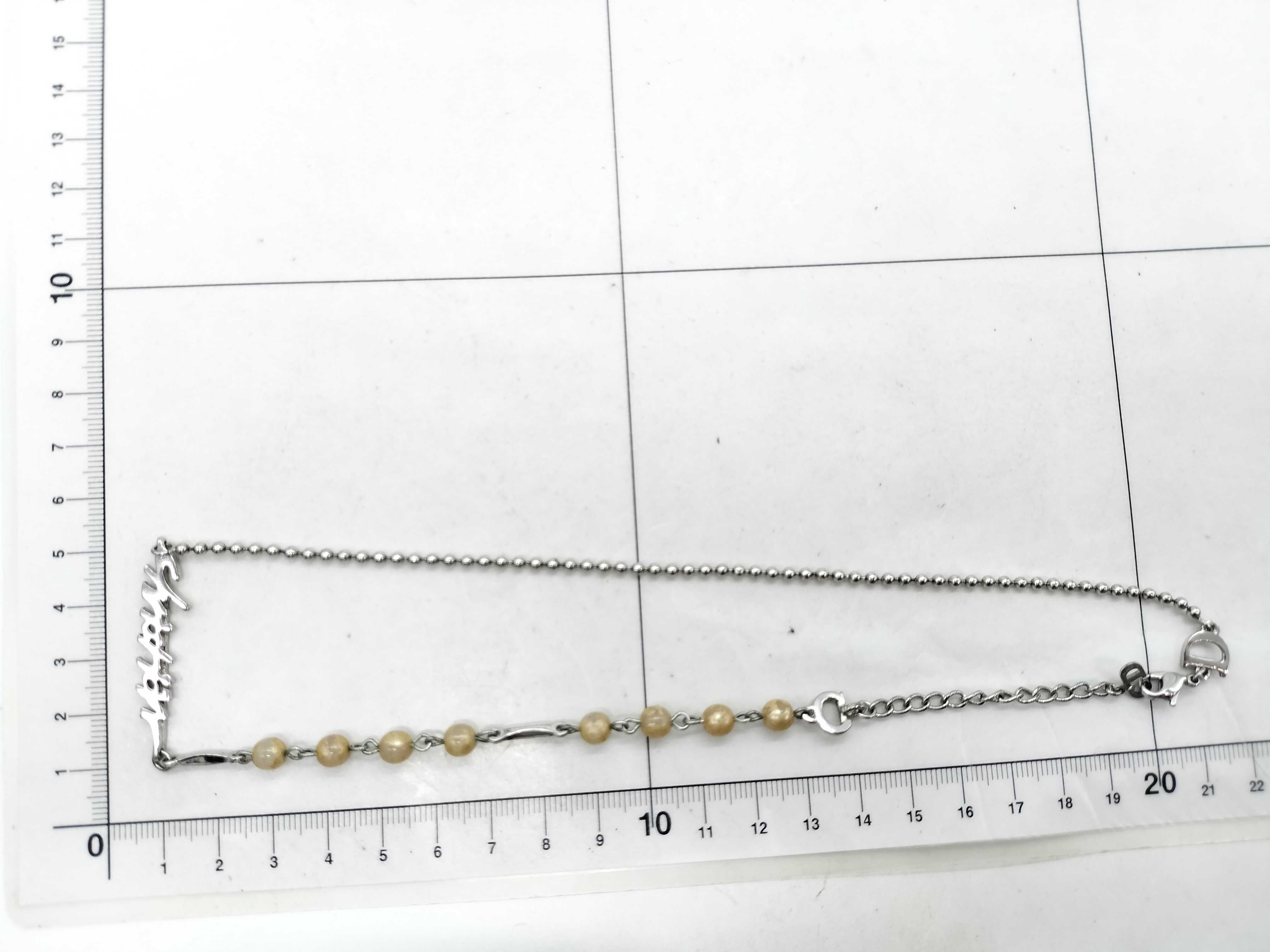 Logo F Pearl Necklace — view 7