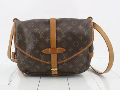 Monogram Saumur Shoulder Bag