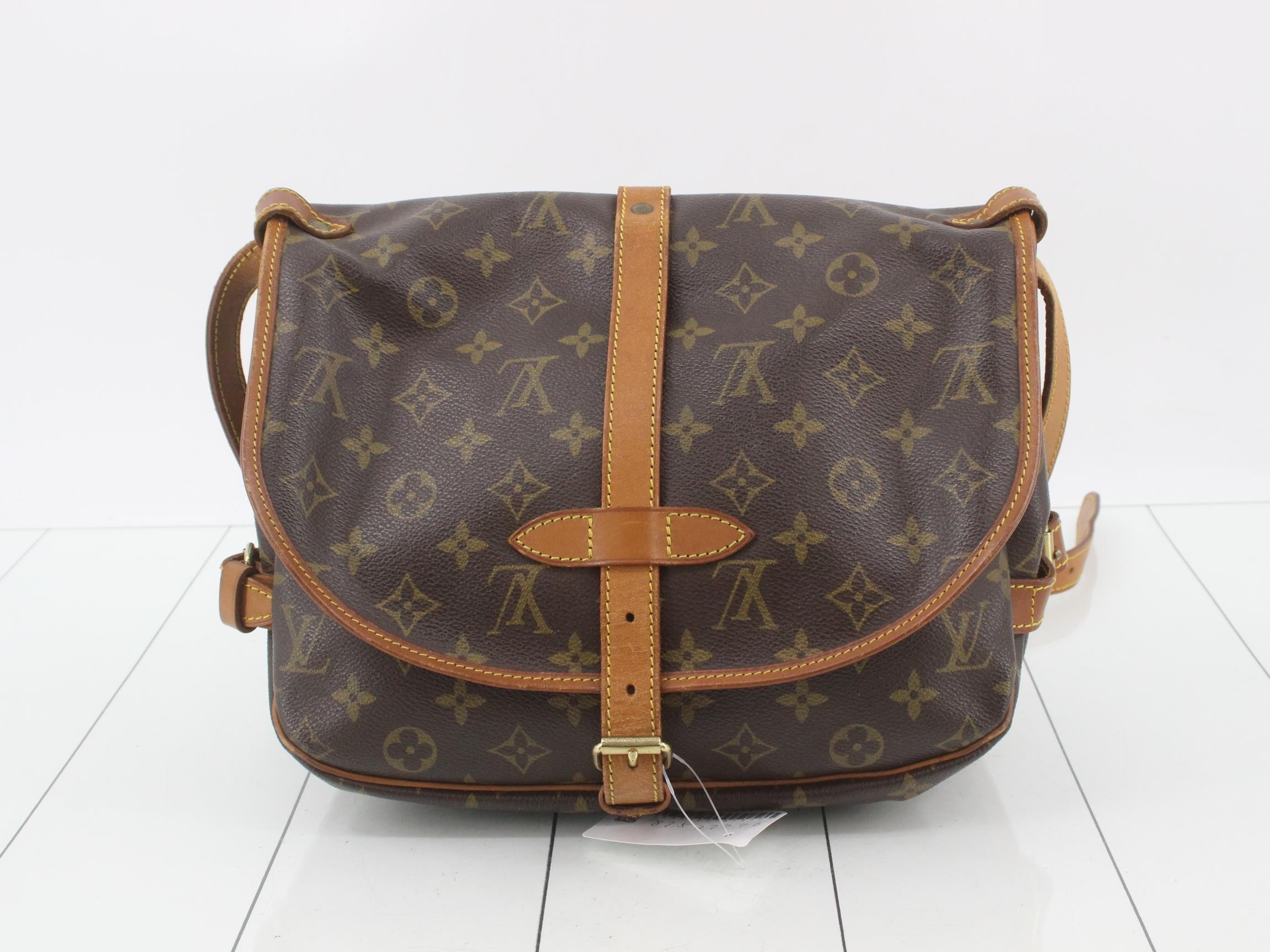 Monogram Saumur Shoulder Bag — view 2
