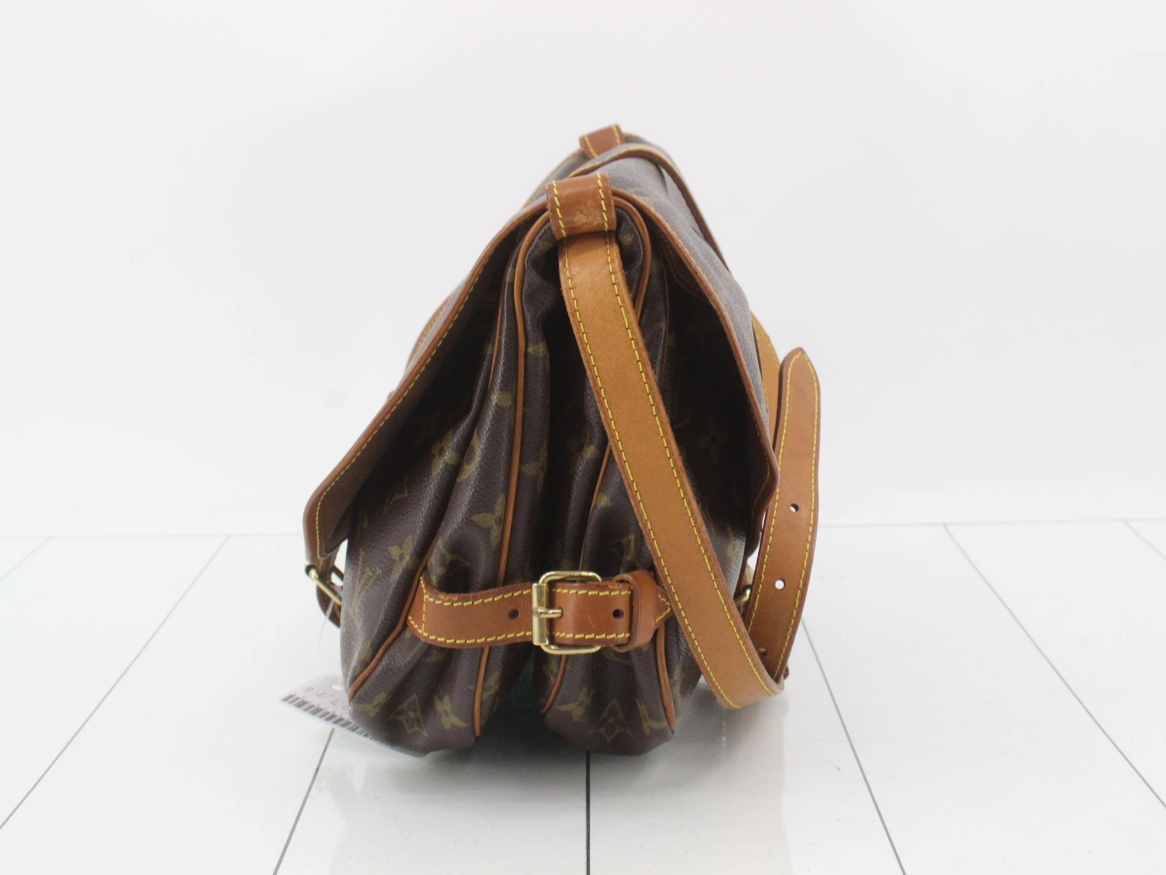 Monogram Saumur Shoulder Bag — view 4