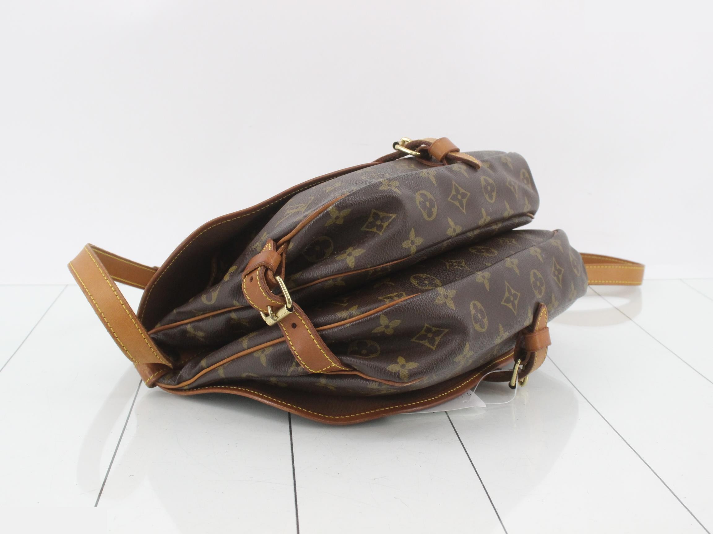 Monogram Saumur Shoulder Bag — view 5