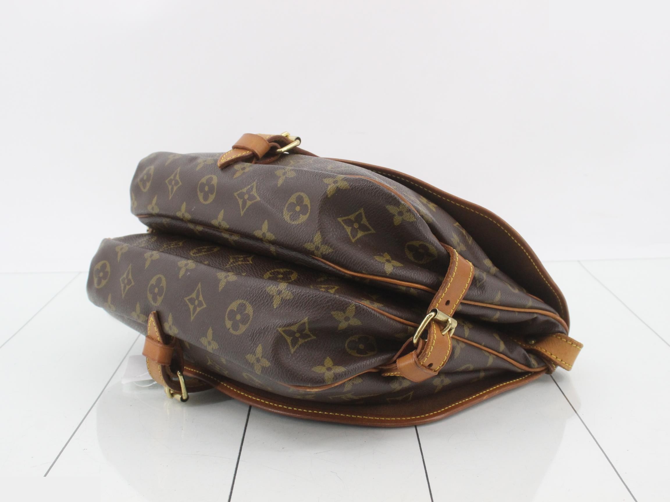 Monogram Saumur Shoulder Bag — view 6