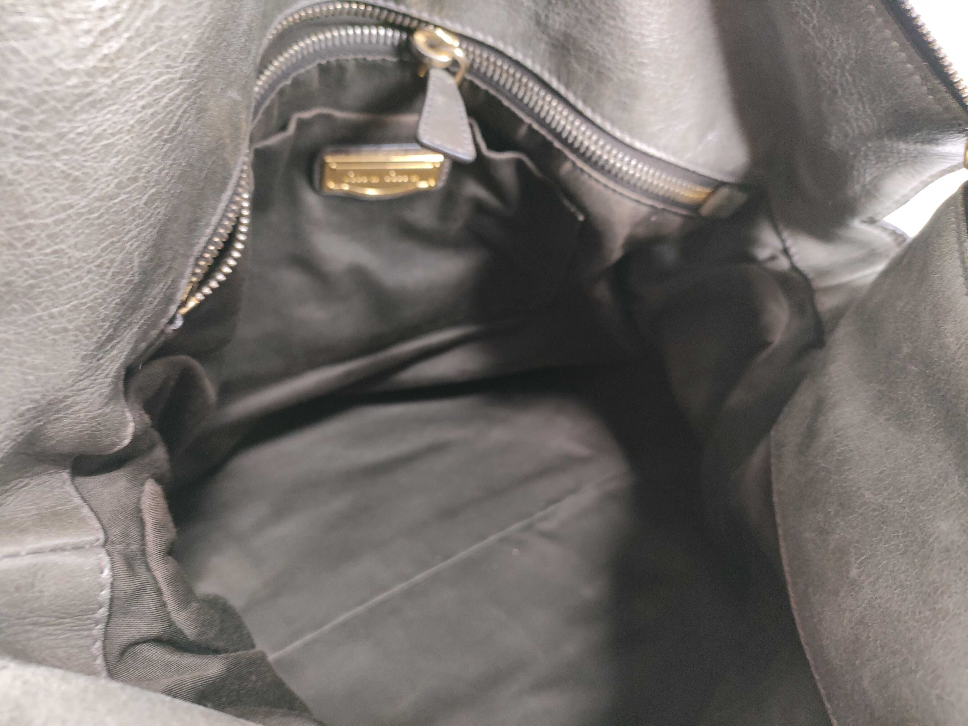 Side Ribbon 2-Way Bag, Khaki Handbag — view 11