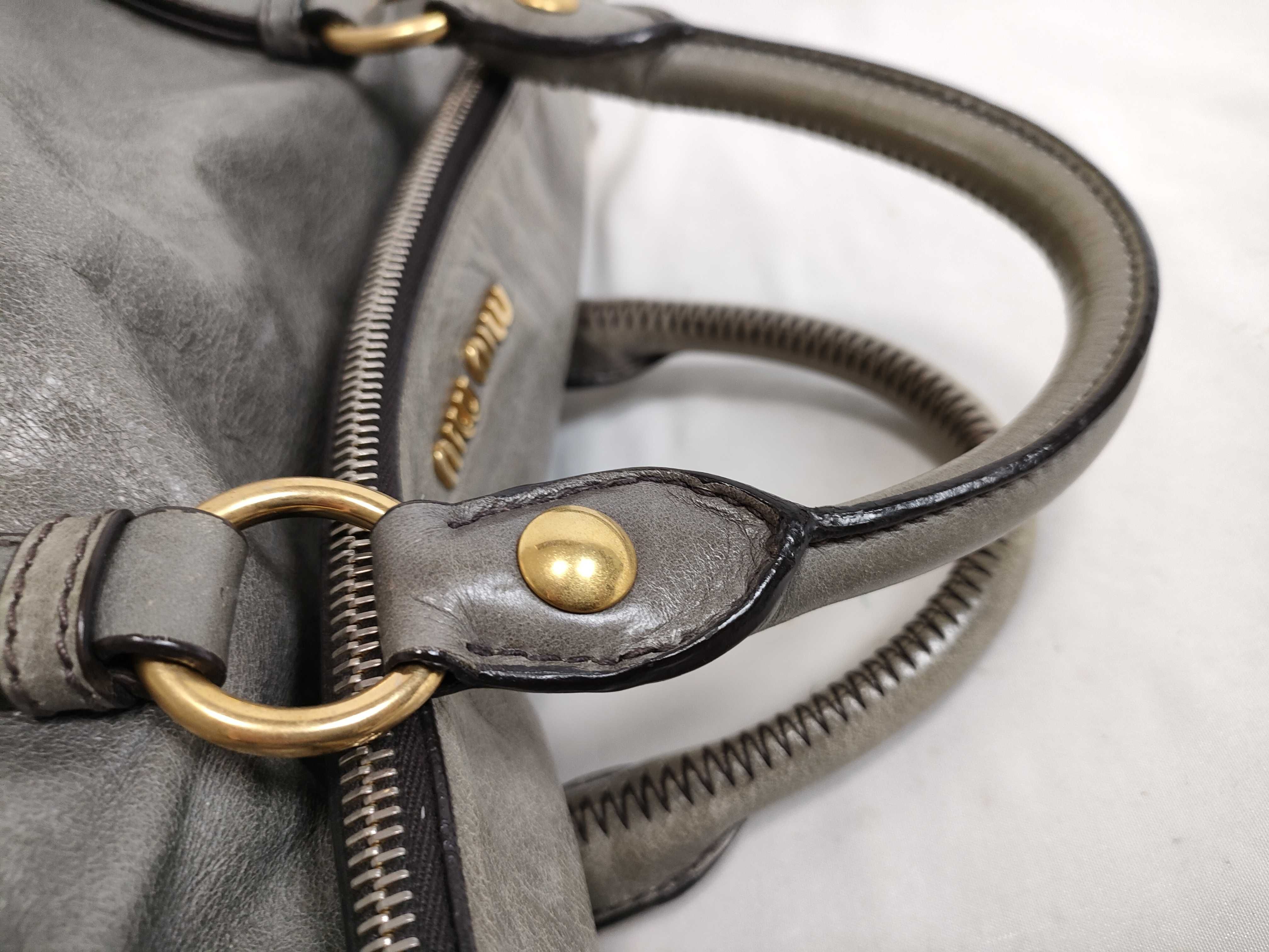 Side Ribbon 2-Way Bag, Khaki Handbag — view 3