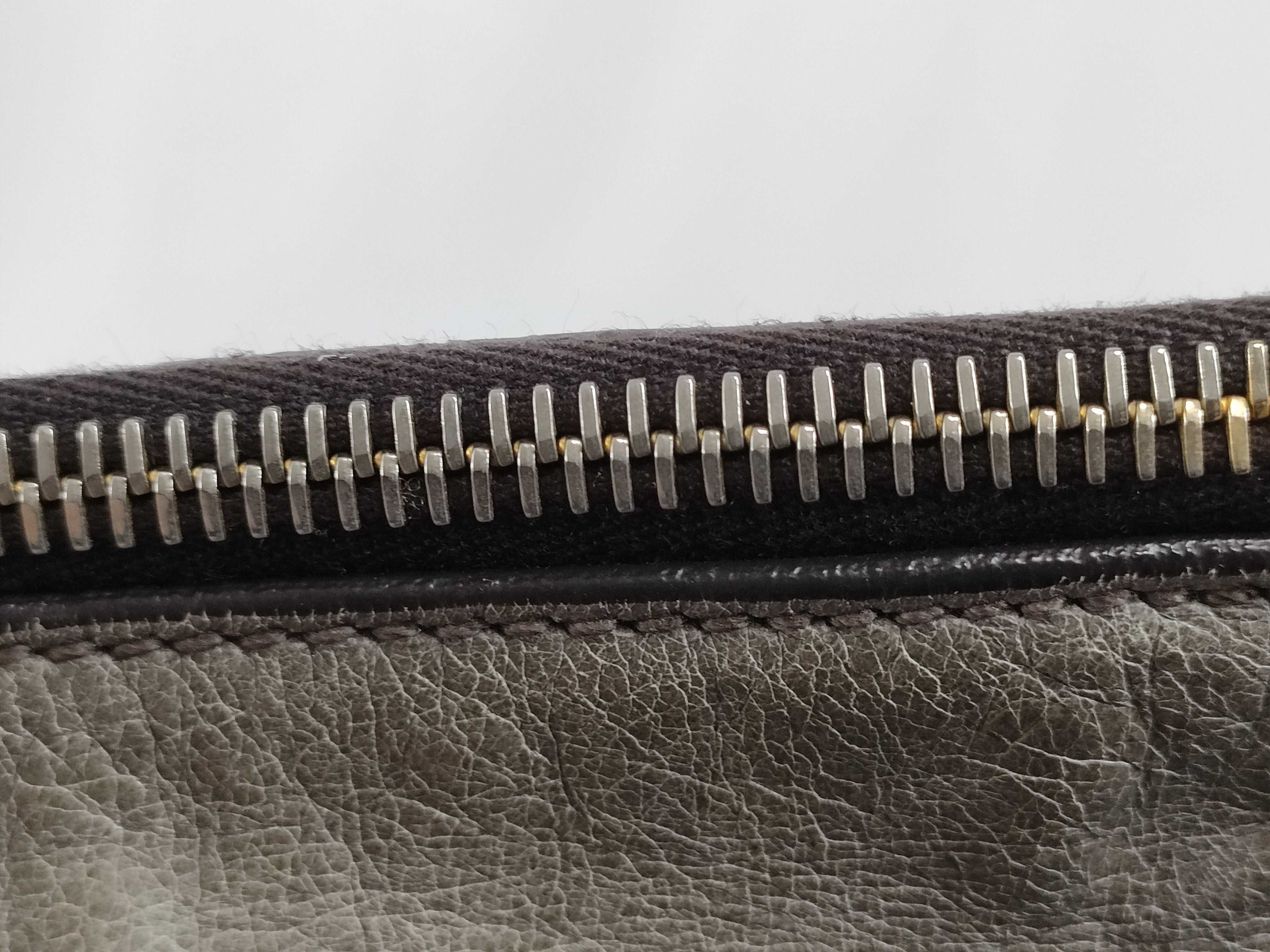 Side Ribbon 2-Way Bag, Khaki Handbag — view 7