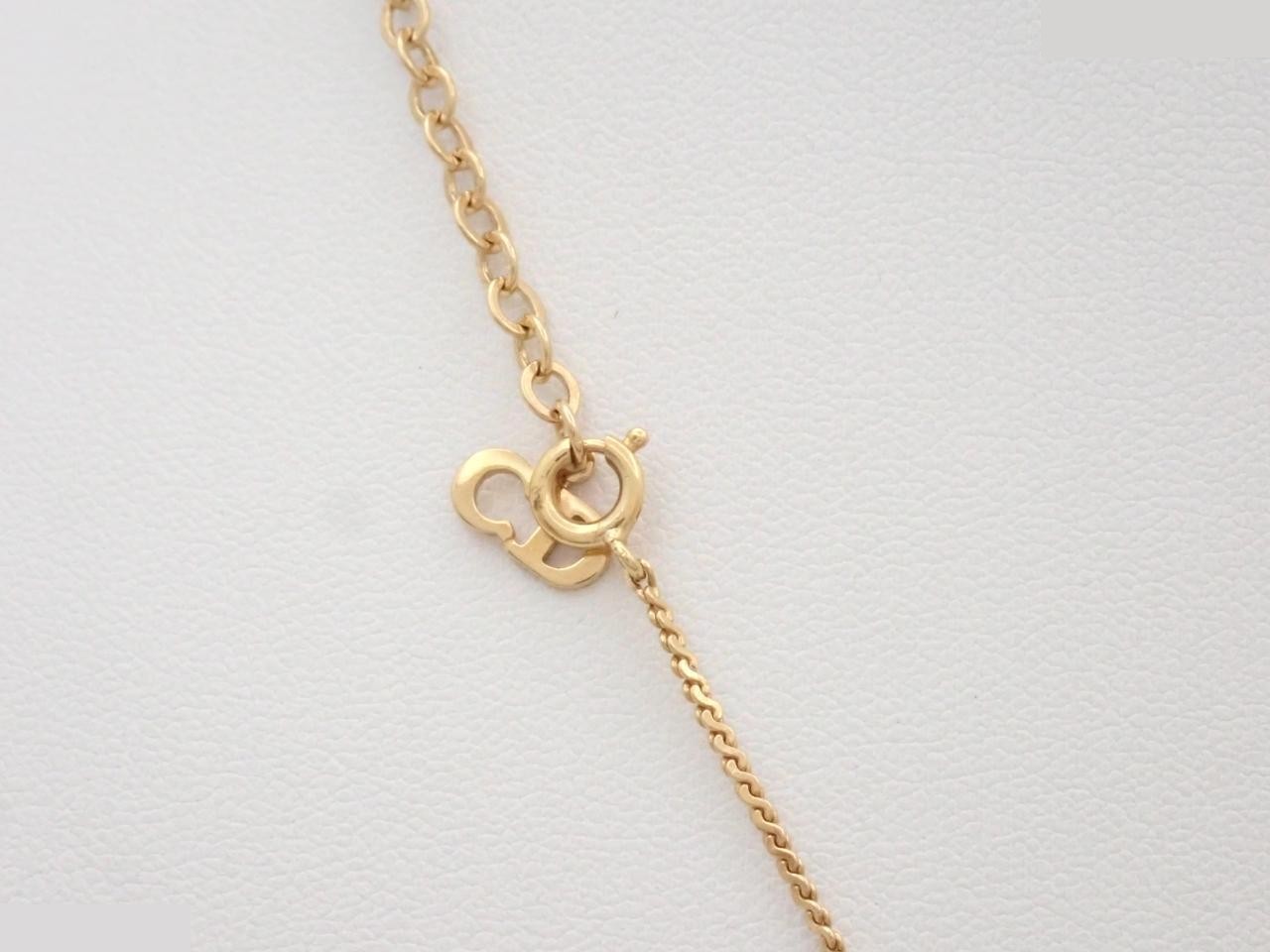 GP Necklace, CD Logo, Rhinestones, Chain approx. 42cm — view 2