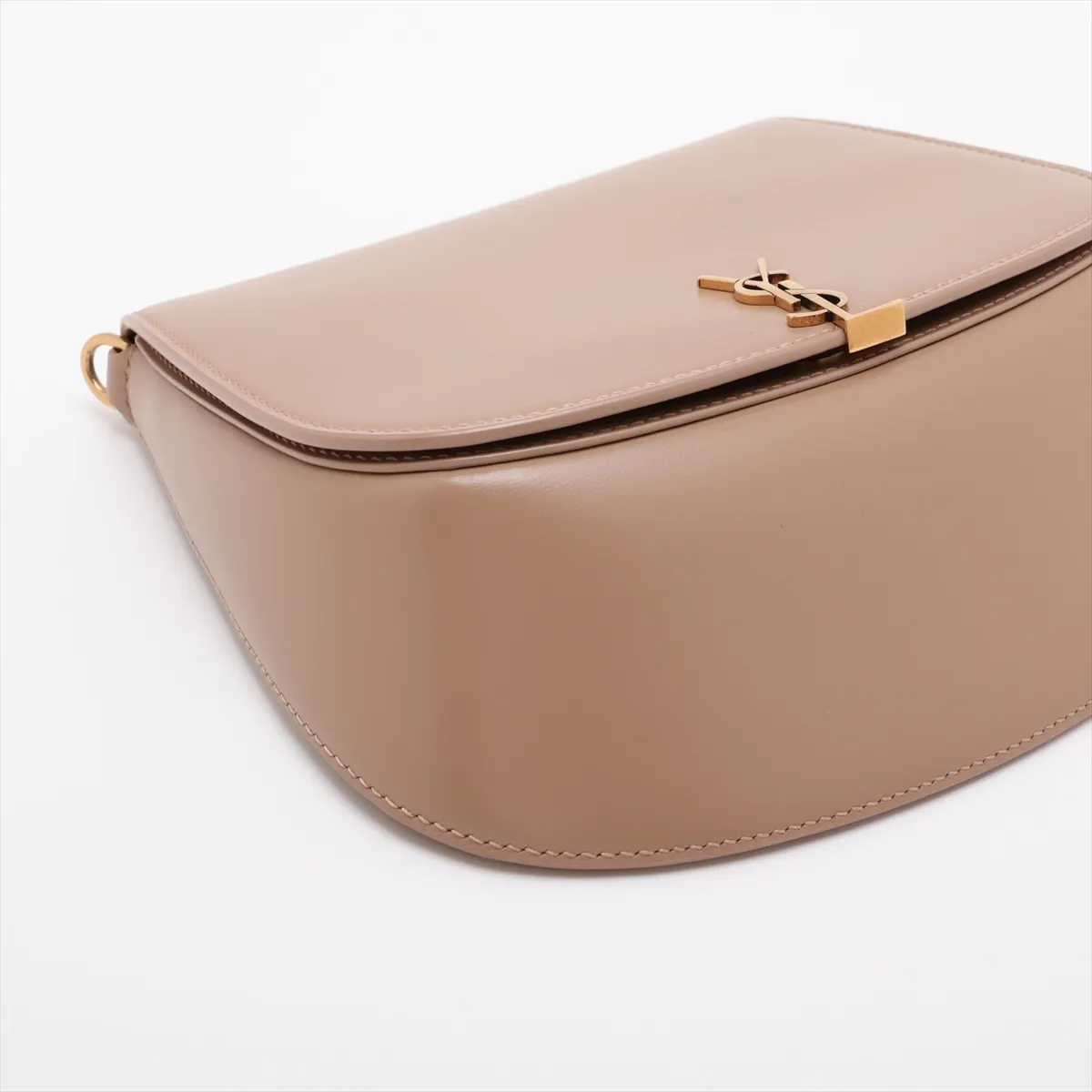 Voltaire Mini Leather Shoulder Bag, Beige, 800846 — view 4