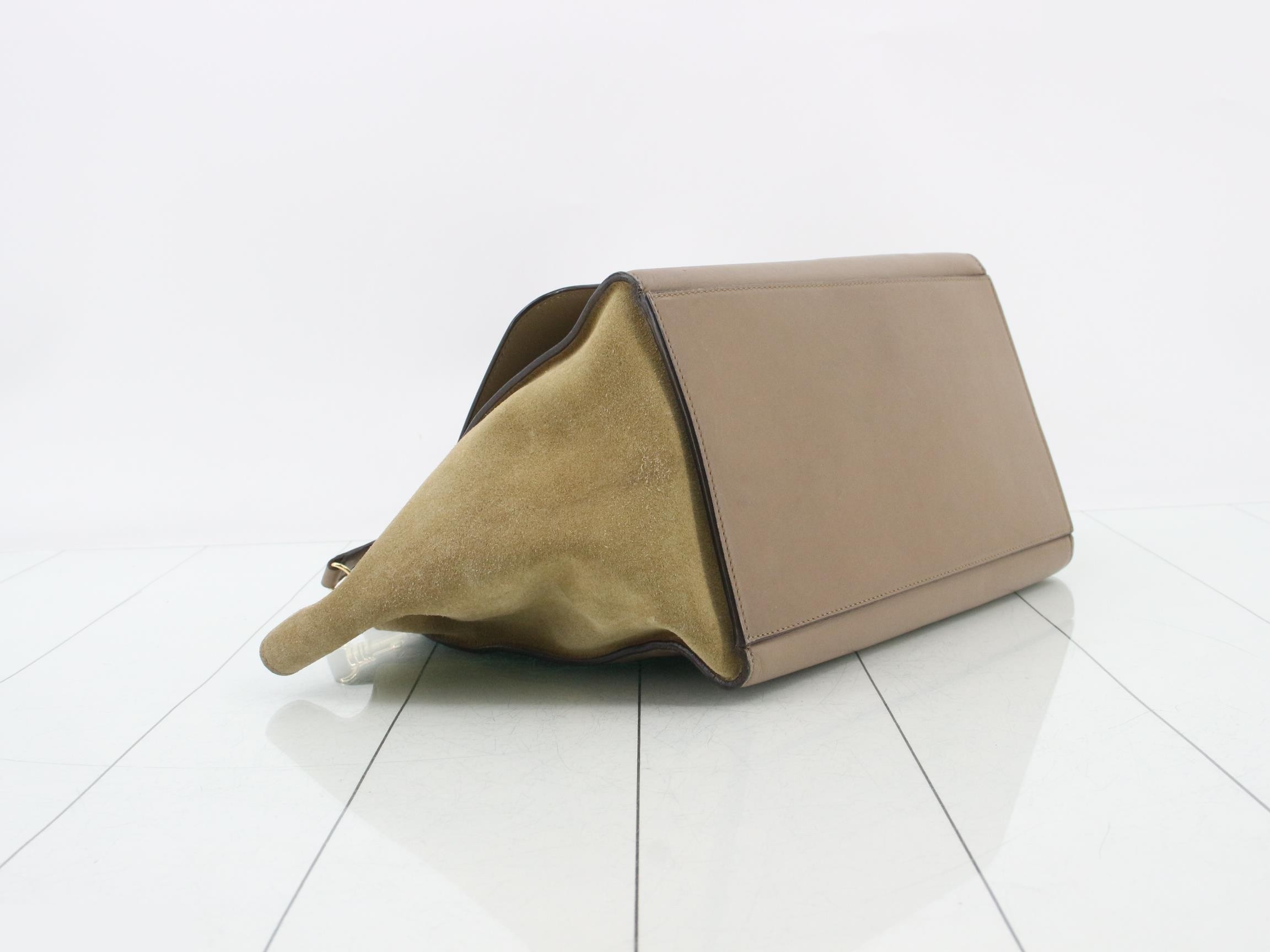 Trapeze Tricolor 2-Way Shoulder/Handbag — view 5