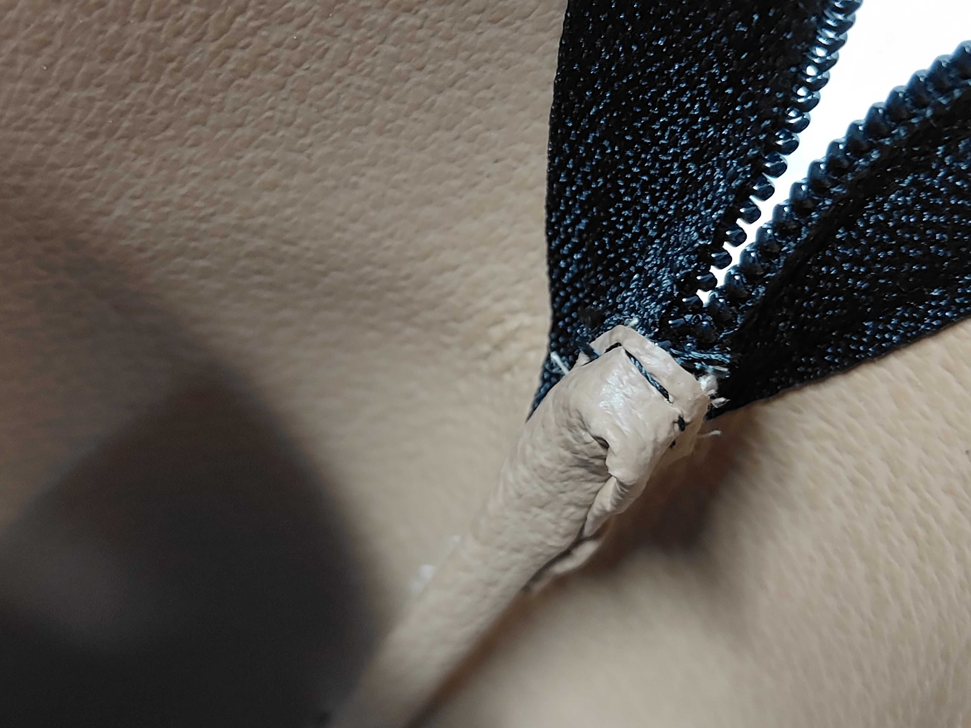 Vintage Leather Tote Bag — view 13
