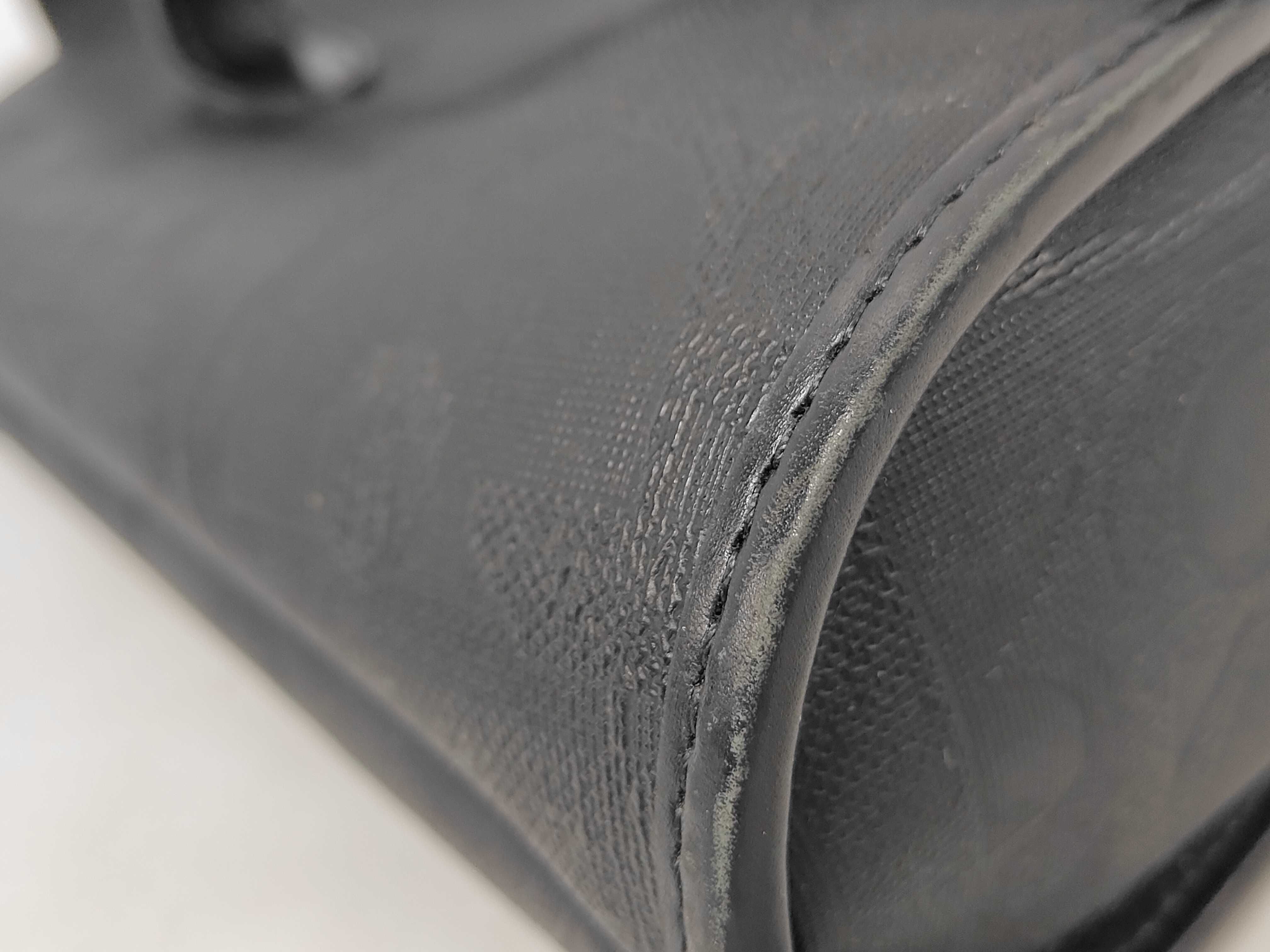 Vintage Leather Tote Bag — view 4