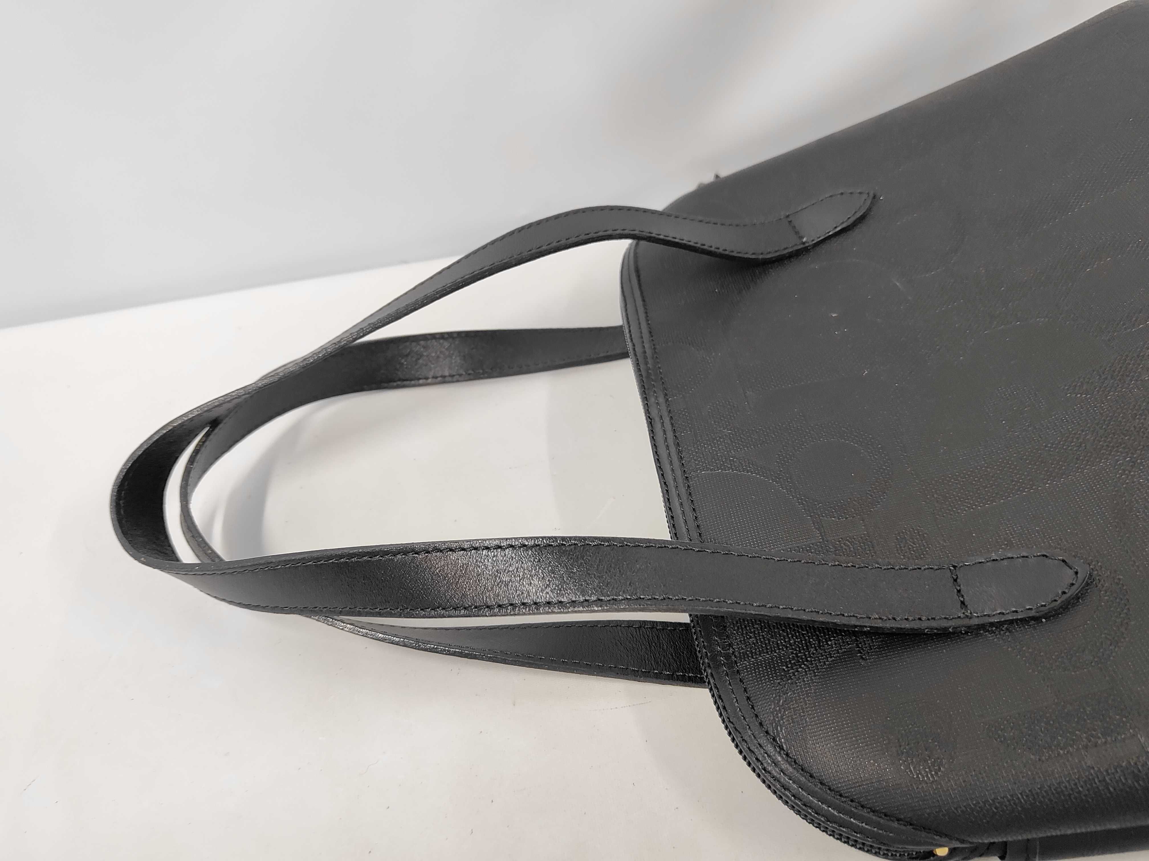 Vintage Leather Tote Bag — view 5