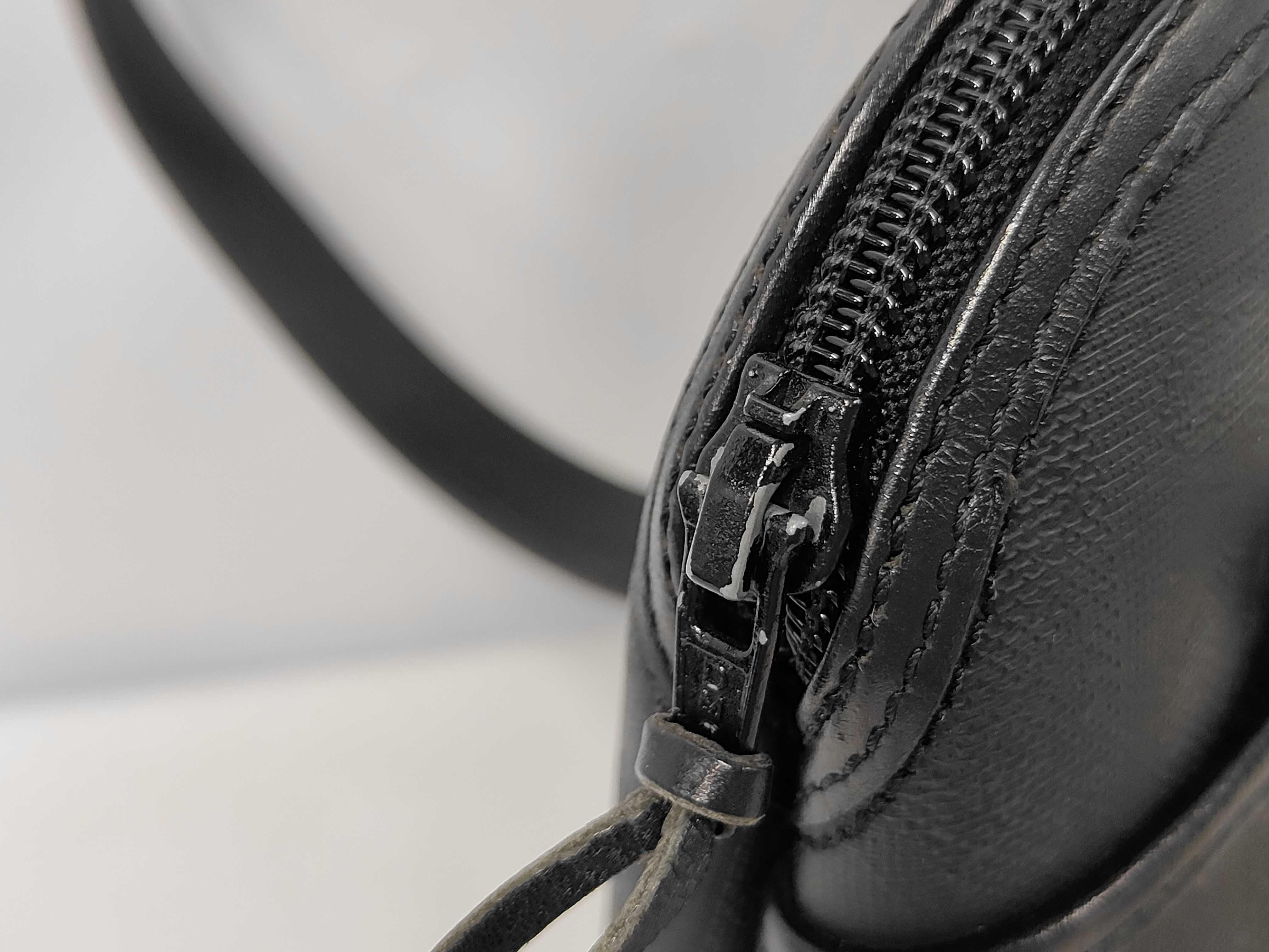 Vintage Leather Tote Bag — view 9