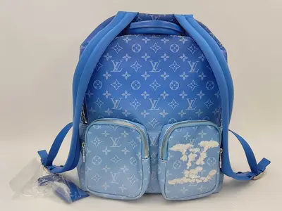 Monogram Clouds Backpack Multi-pocket M45441 TJ2220 Blue Backpack