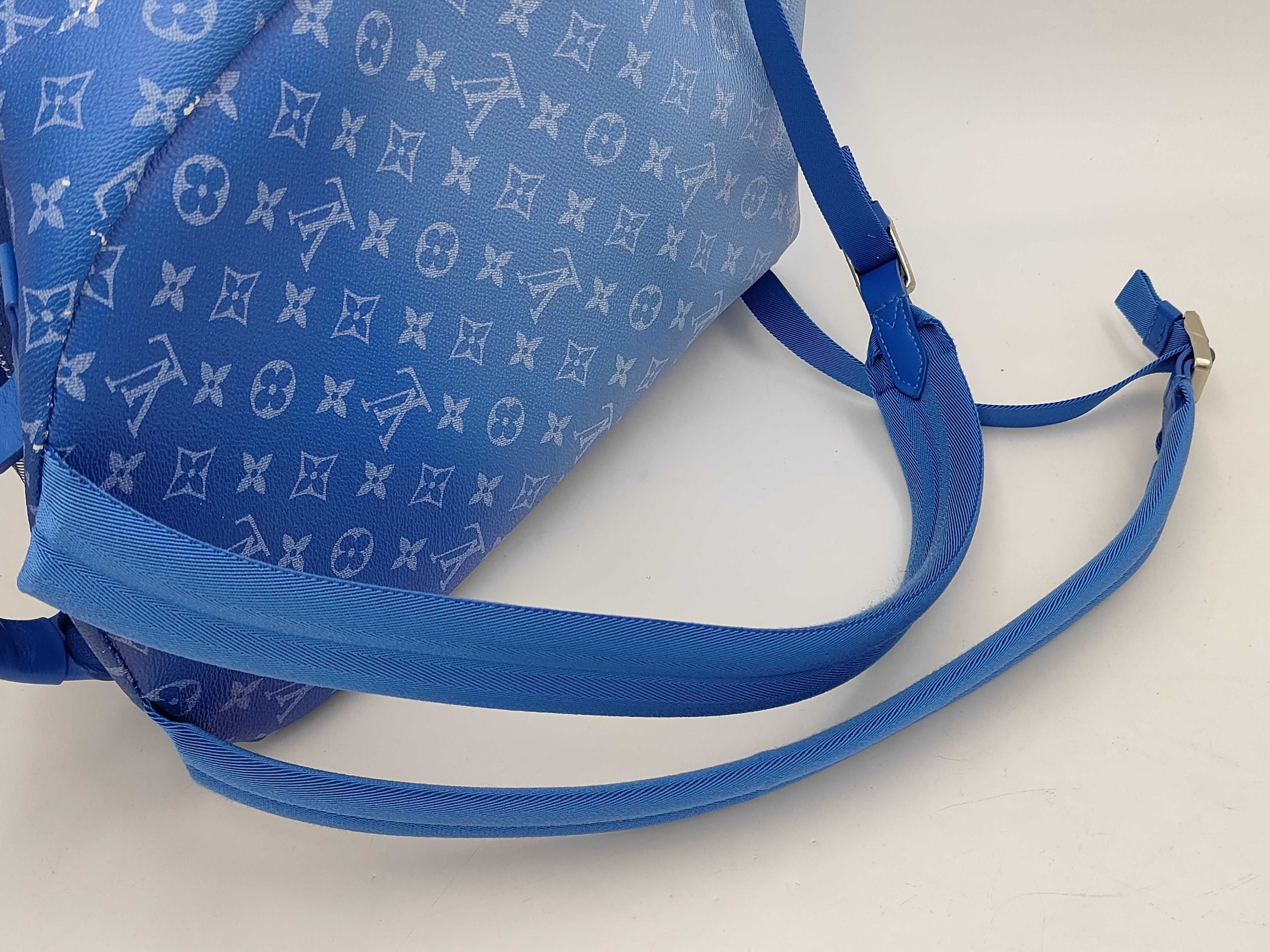 Monogram Clouds Backpack Multi-pocket M45441 TJ2220 Blue Backpack — view 5