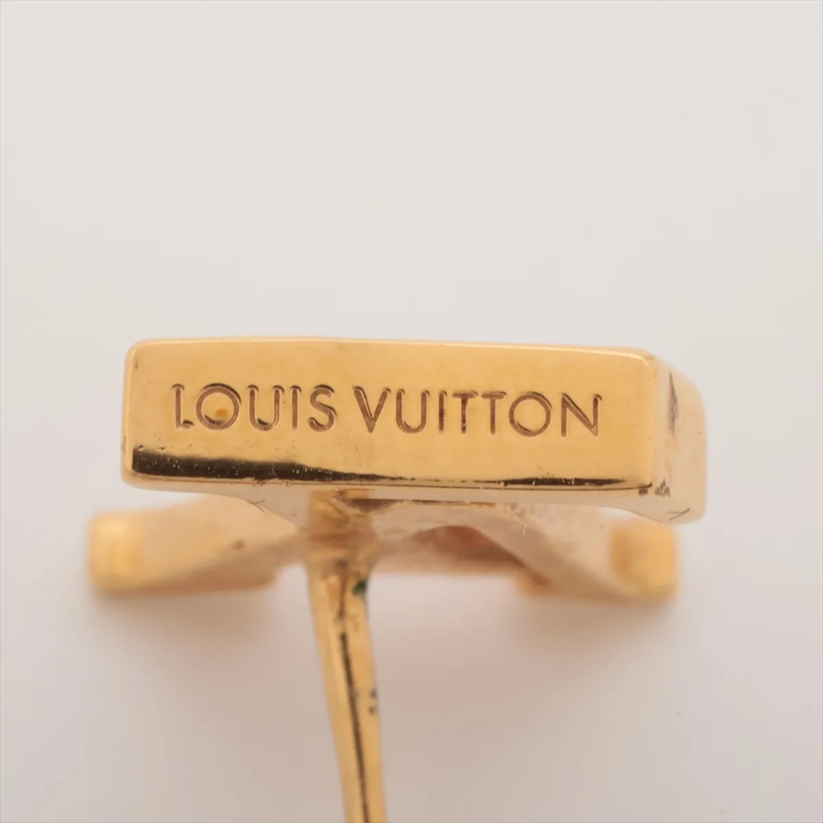 M00610 Boucles d'Oreilles LV Iconic VA0222 Earrings (Pair) GP Gold. Shows signs of wear, — view 5