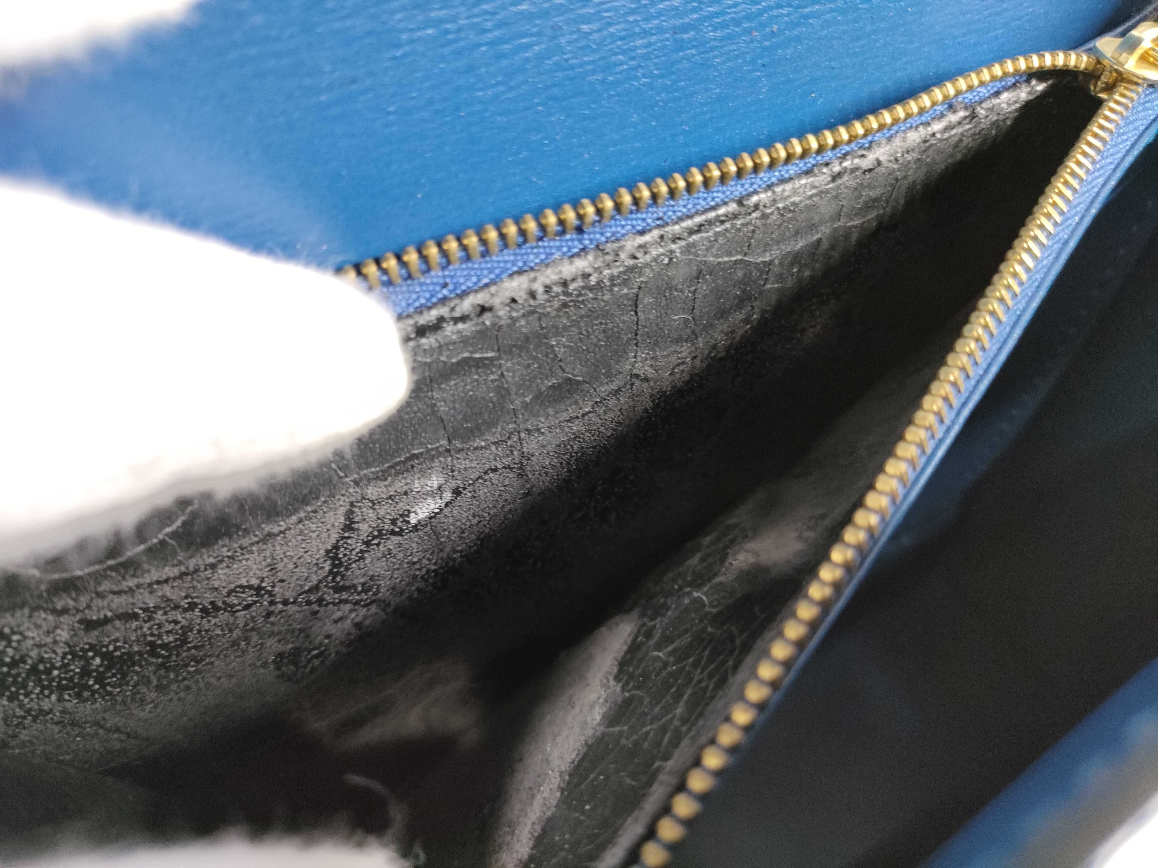 Epi Malzerbes Blue Handbag — view 11
