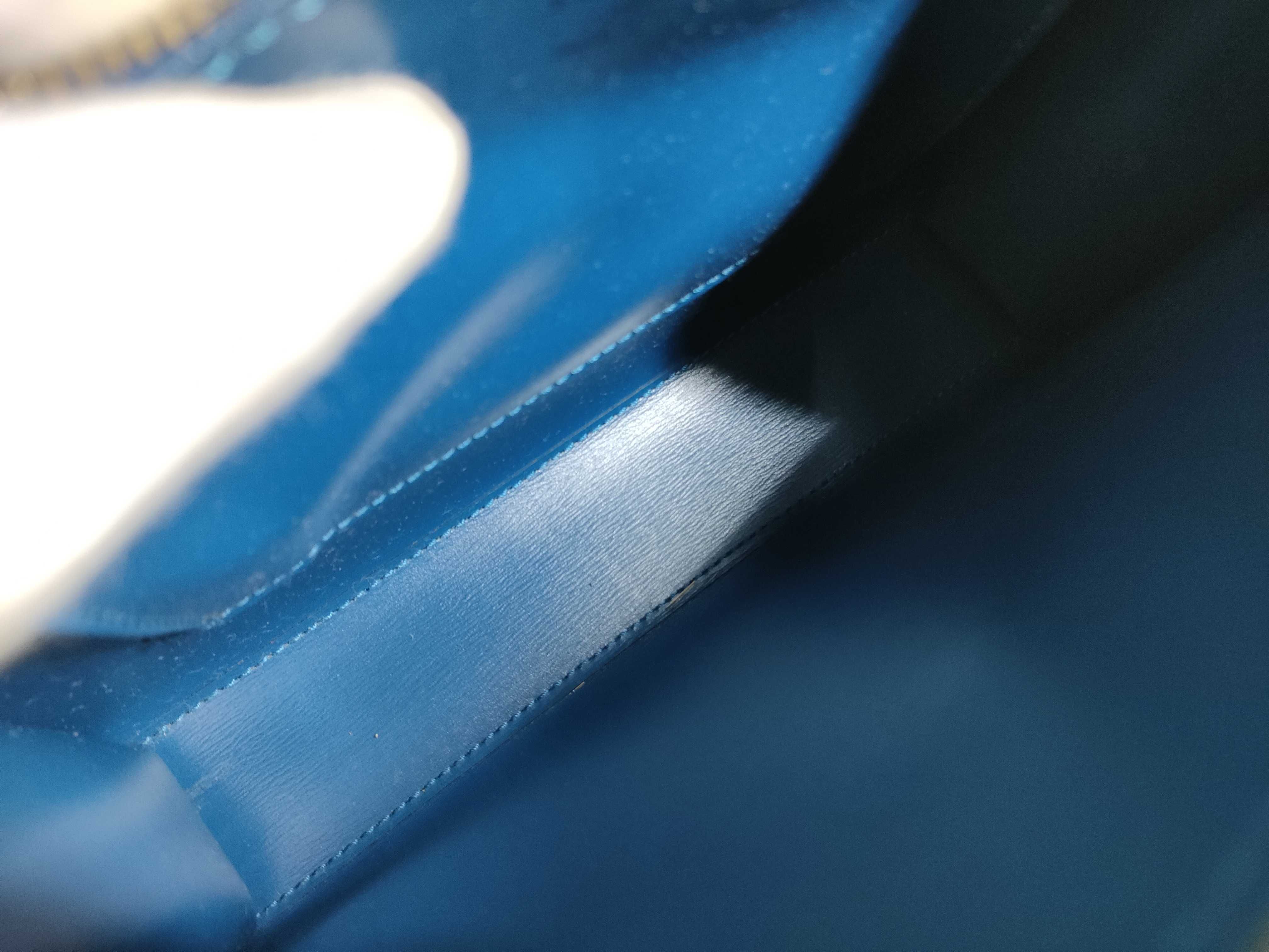 Epi Malzerbes Blue Handbag — view 12