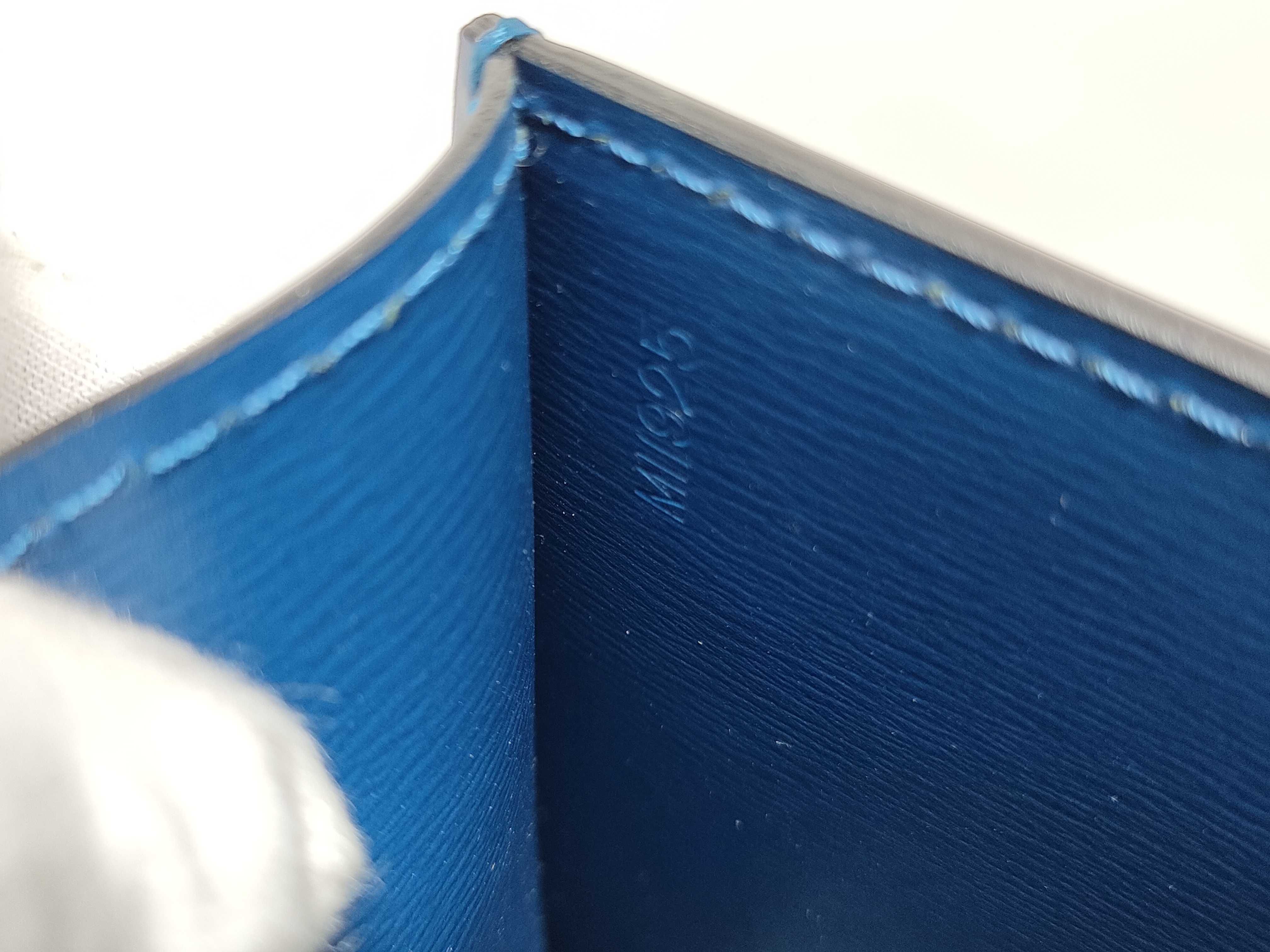 Epi Malzerbes Blue Handbag — view 14