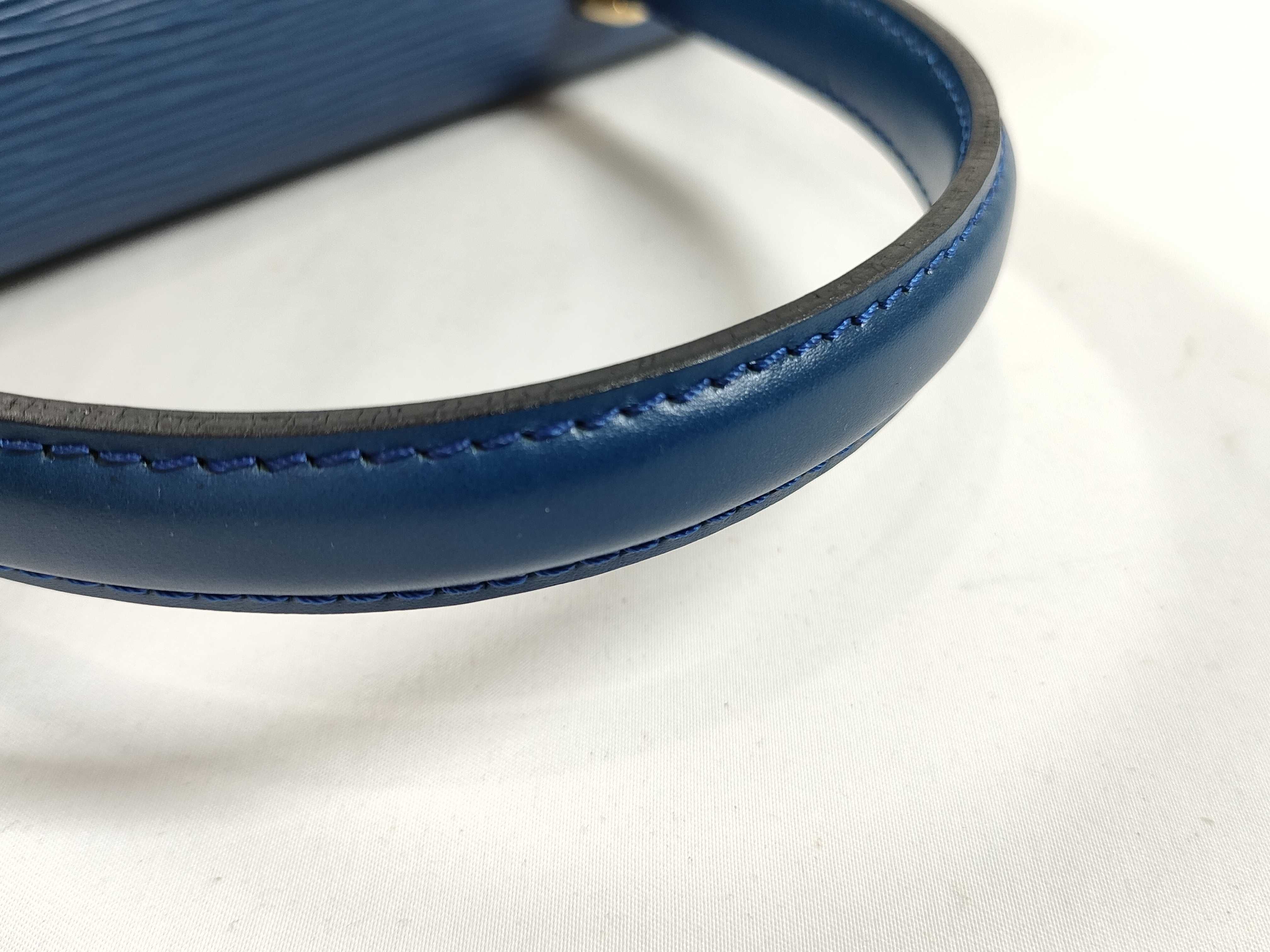 Epi Malzerbes Blue Handbag — view 4