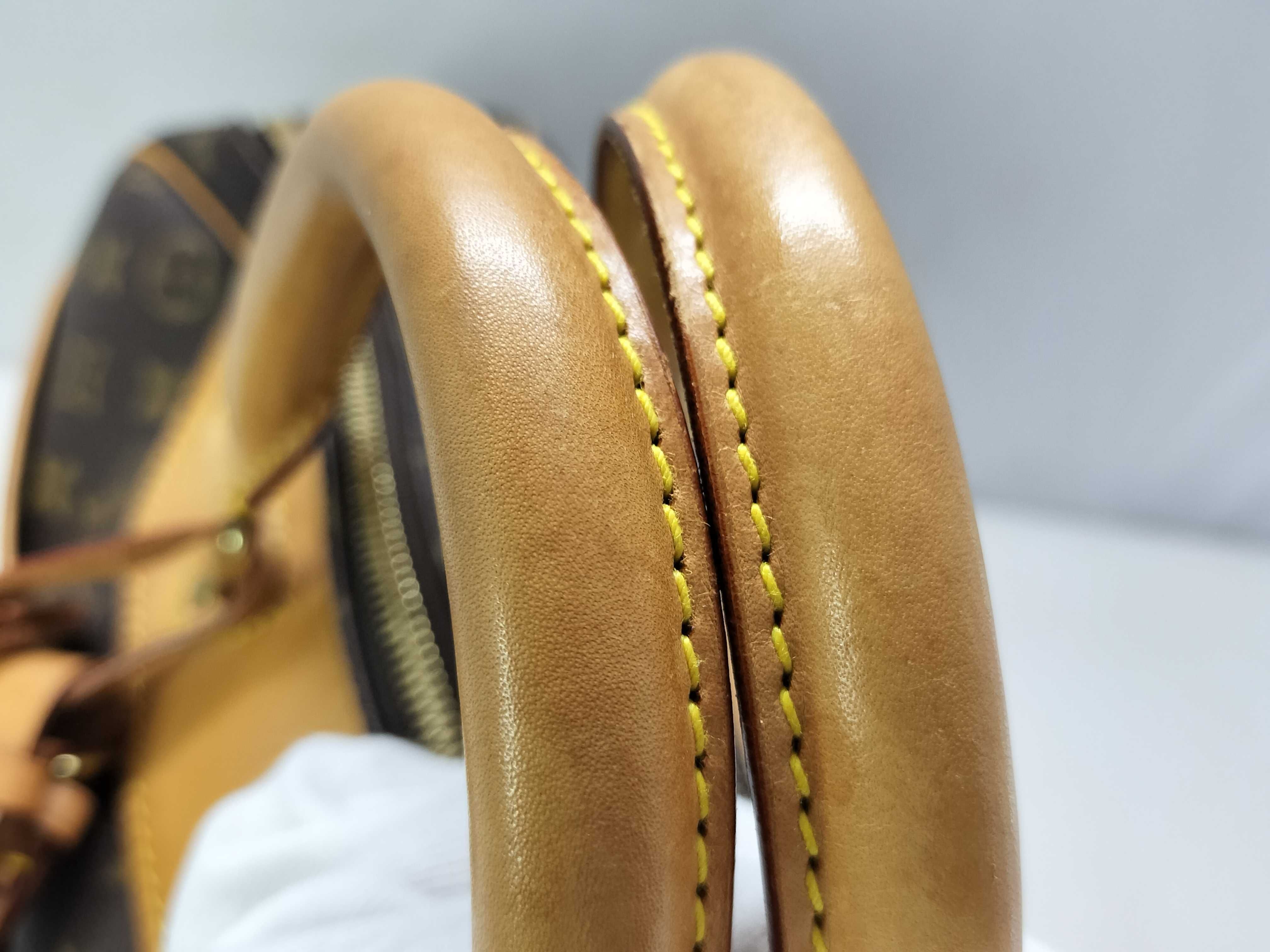 Monogram Louis Vuitton Monogram Alizé 24H M41399 VI1929 Brown Boston Bag — view 4