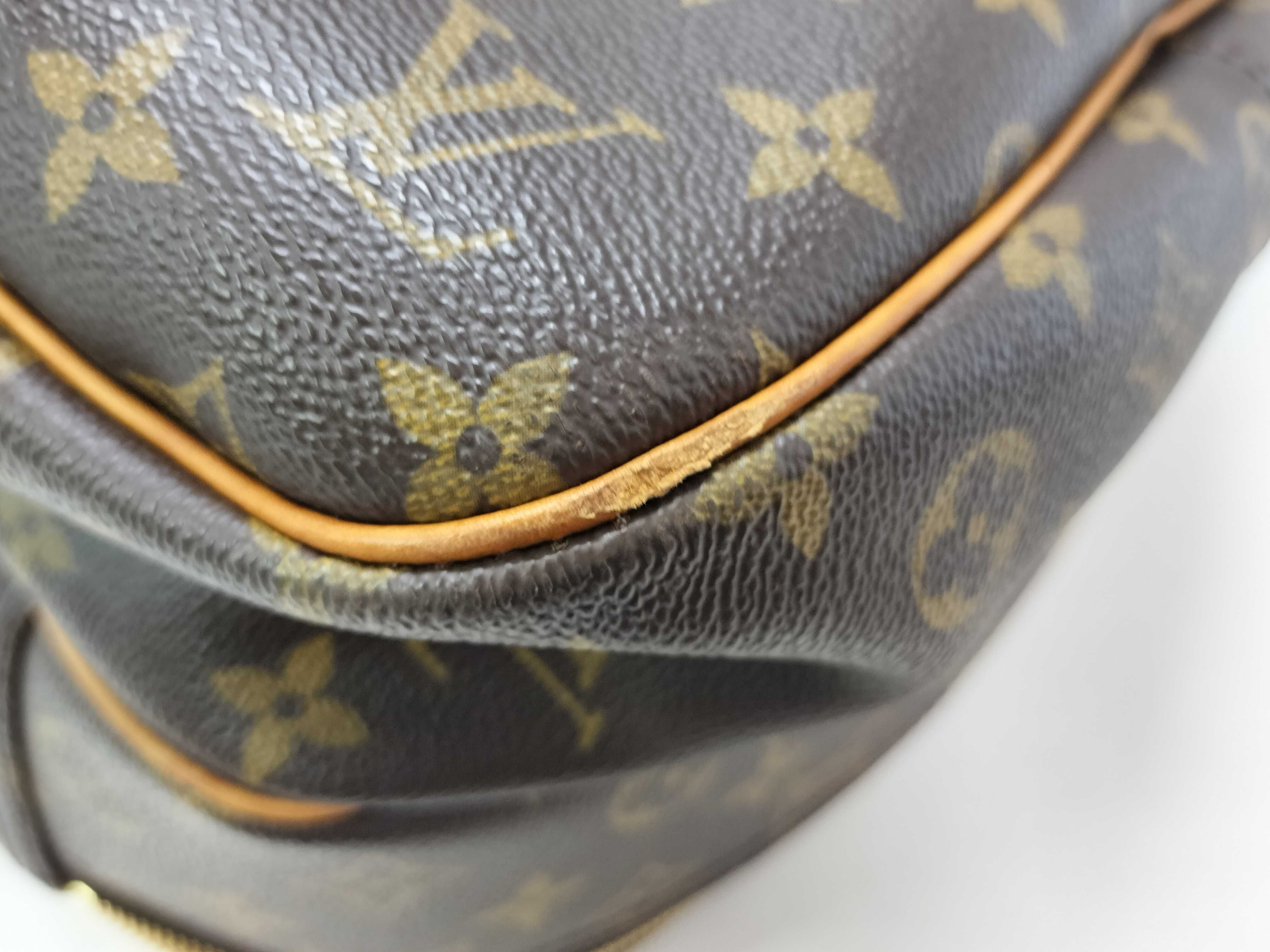 Monogram Louis Vuitton Monogram Alizé 24H M41399 VI1929 Brown Boston Bag — view 7