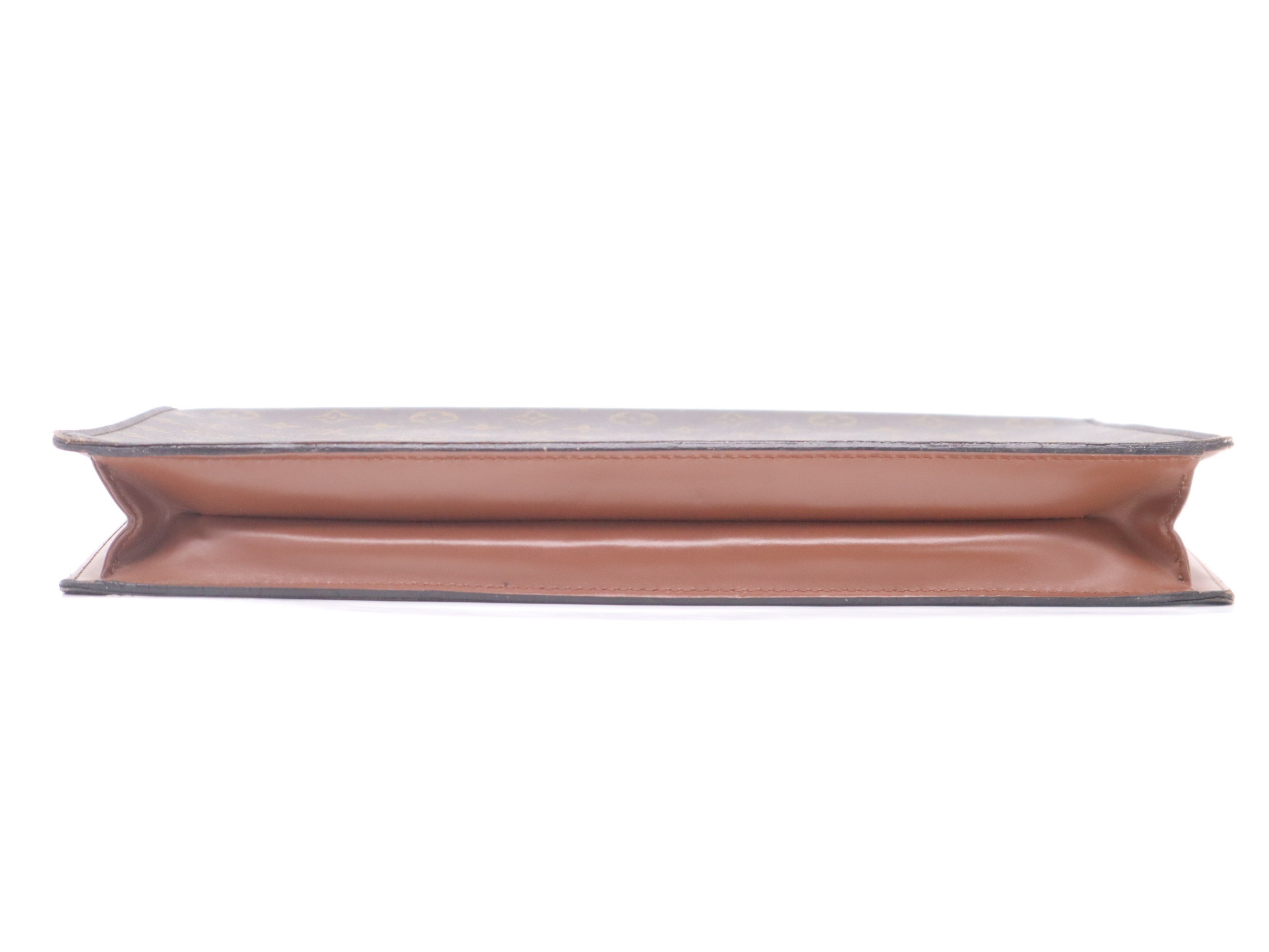 Porte-documents bandoulière with shoulder strap and key — view 4