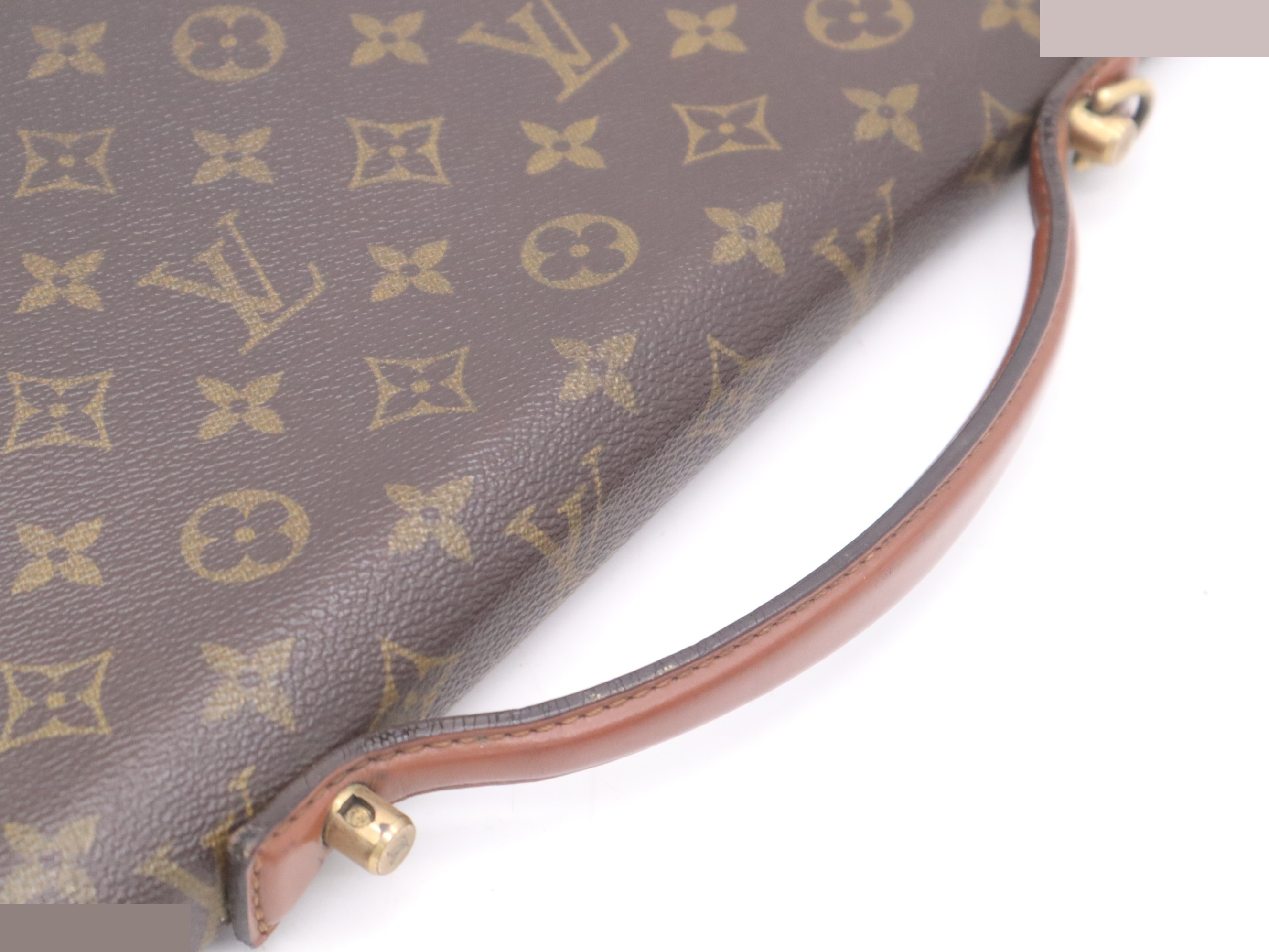 Porte-documents bandoulière with shoulder strap and key — view 6