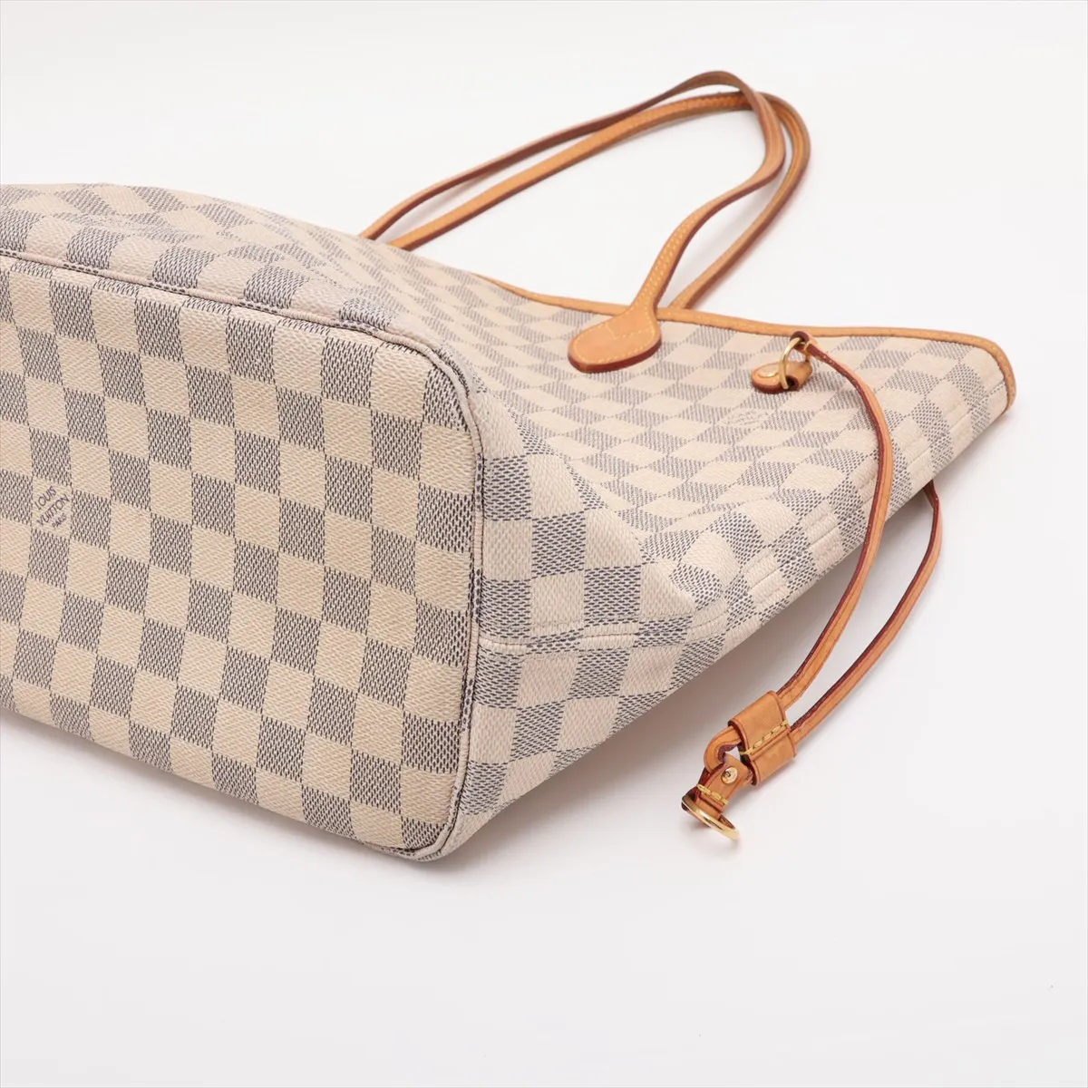 Damier Azur Neverfull MM N51107 GI3153 White — view 3
