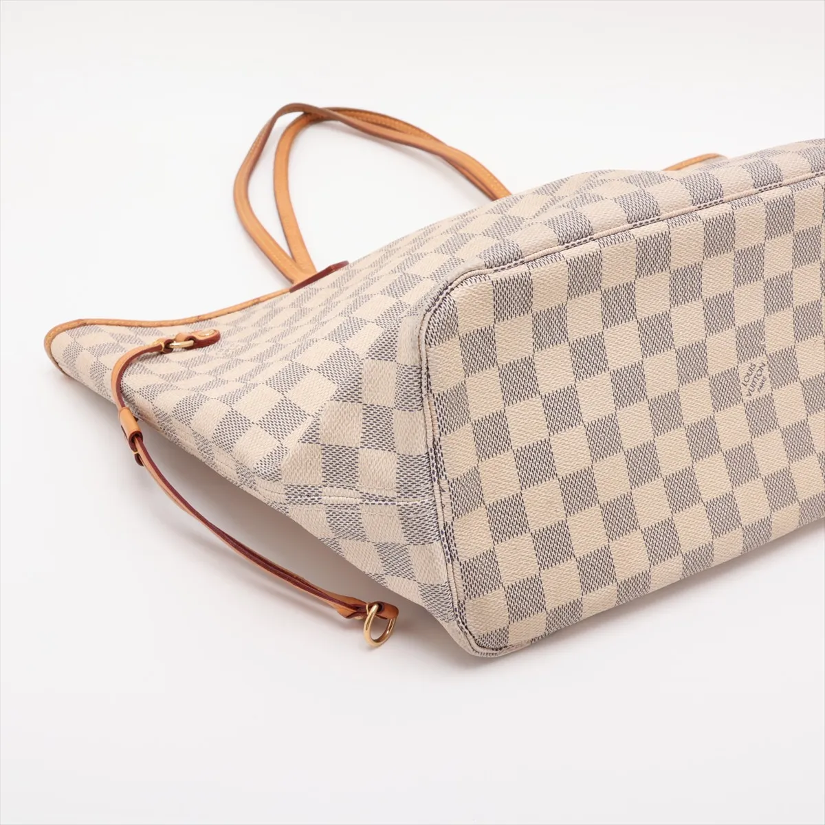 Damier Azur Neverfull MM N51107 GI3153 White — view 4