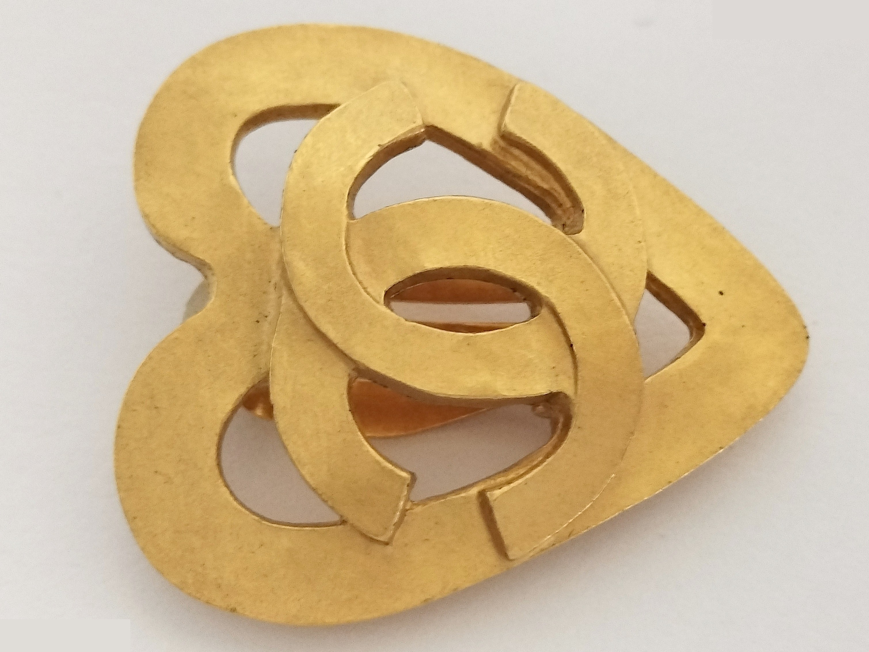 Coco Heart Gold Earrings — view 9