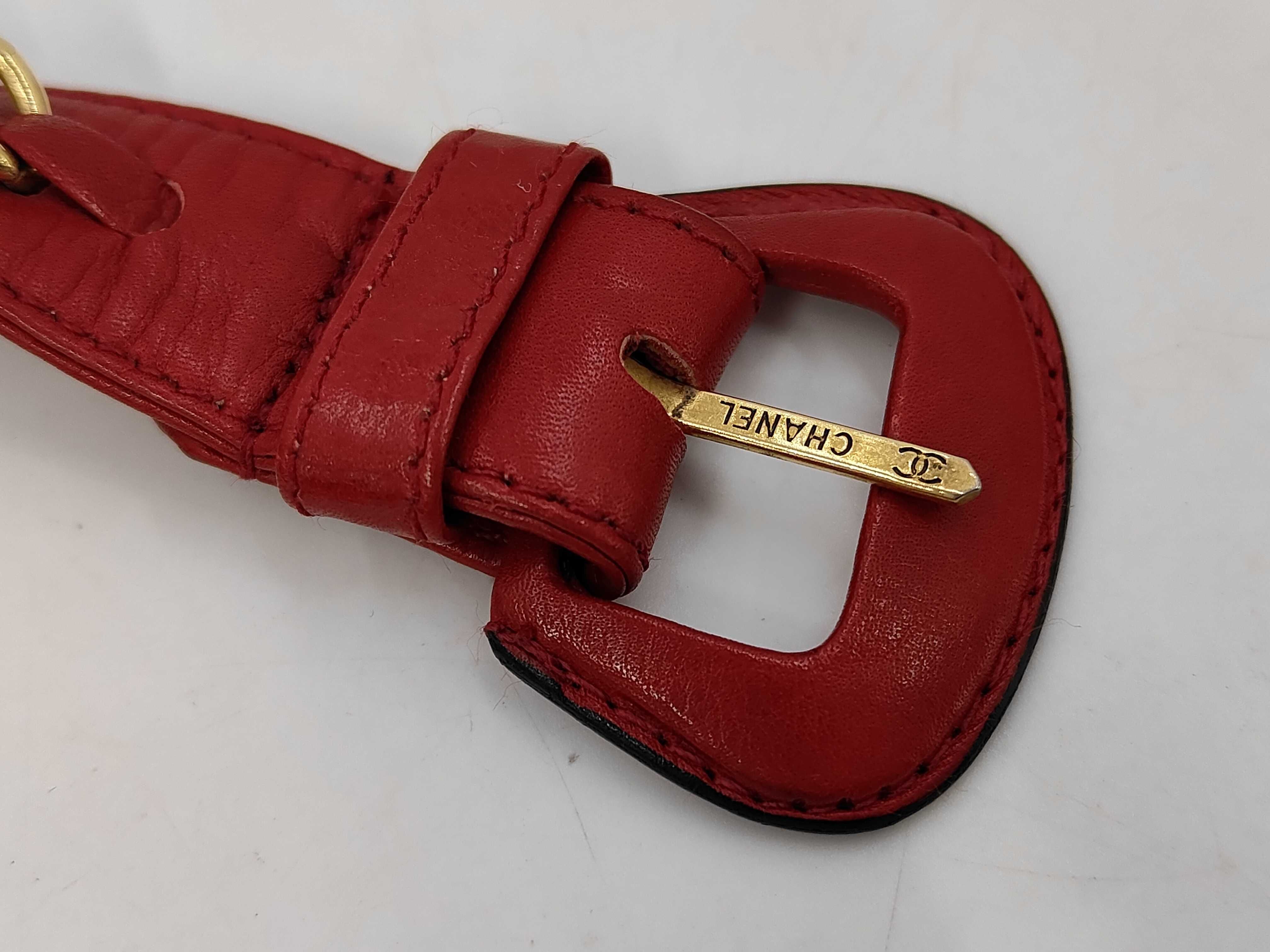 Lambskin Belt Pouch, Red, Belt Size 70/28, Pouch, Waist Bag — view 11