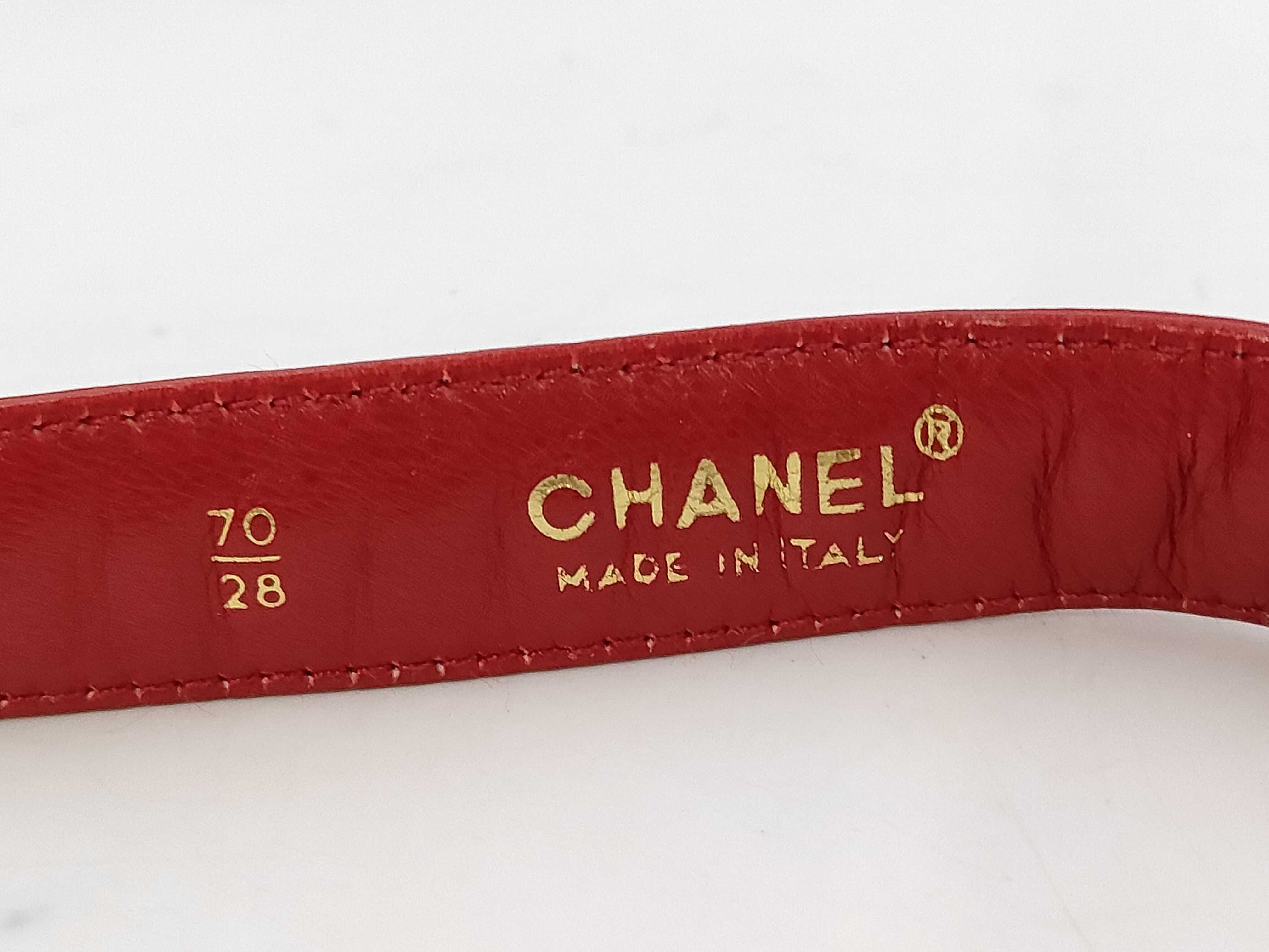 Lambskin Belt Pouch, Red, Belt Size 70/28, Pouch, Waist Bag — view 12