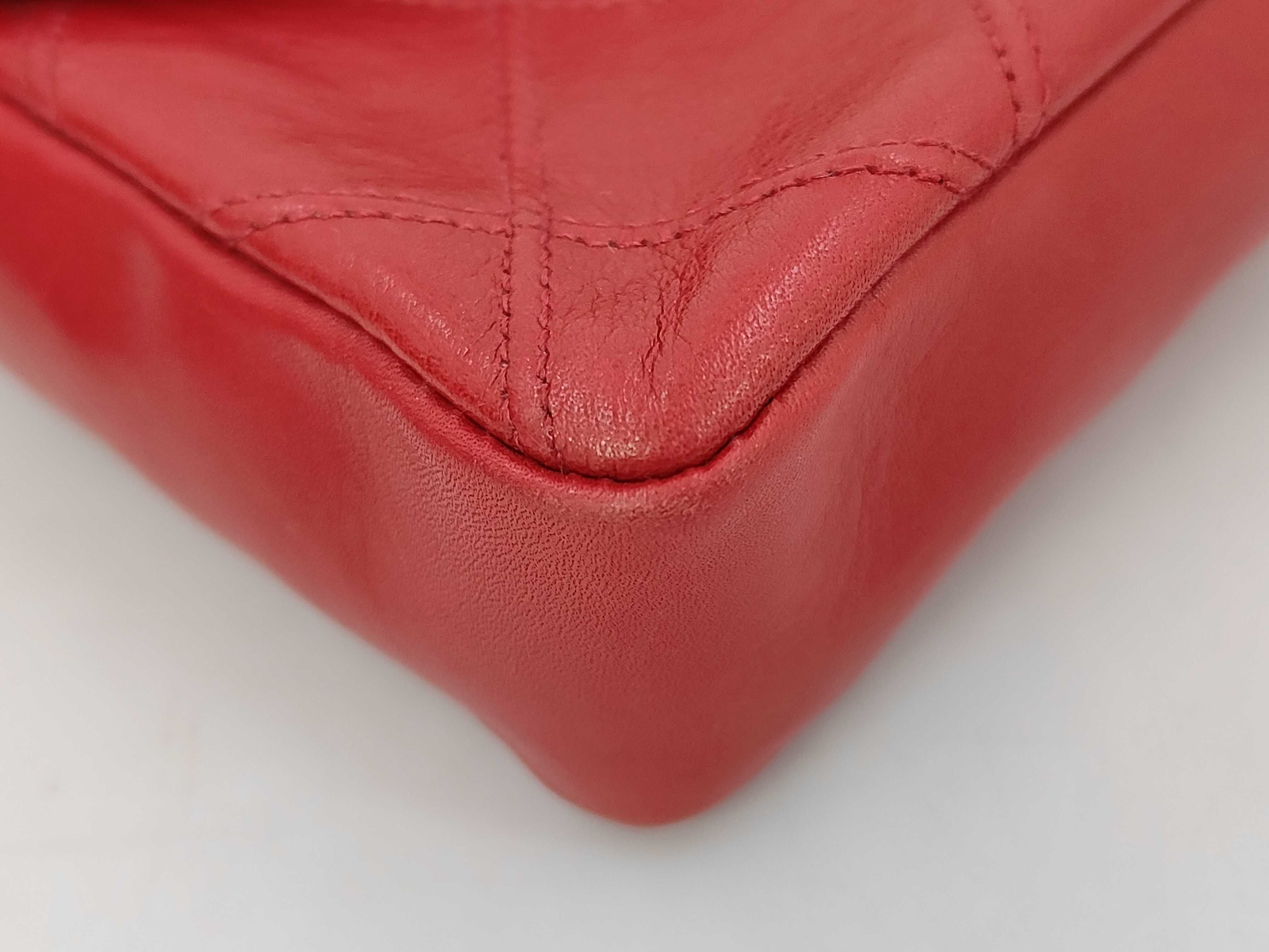Lambskin Belt Pouch, Red, Belt Size 70/28, Pouch, Waist Bag — view 4