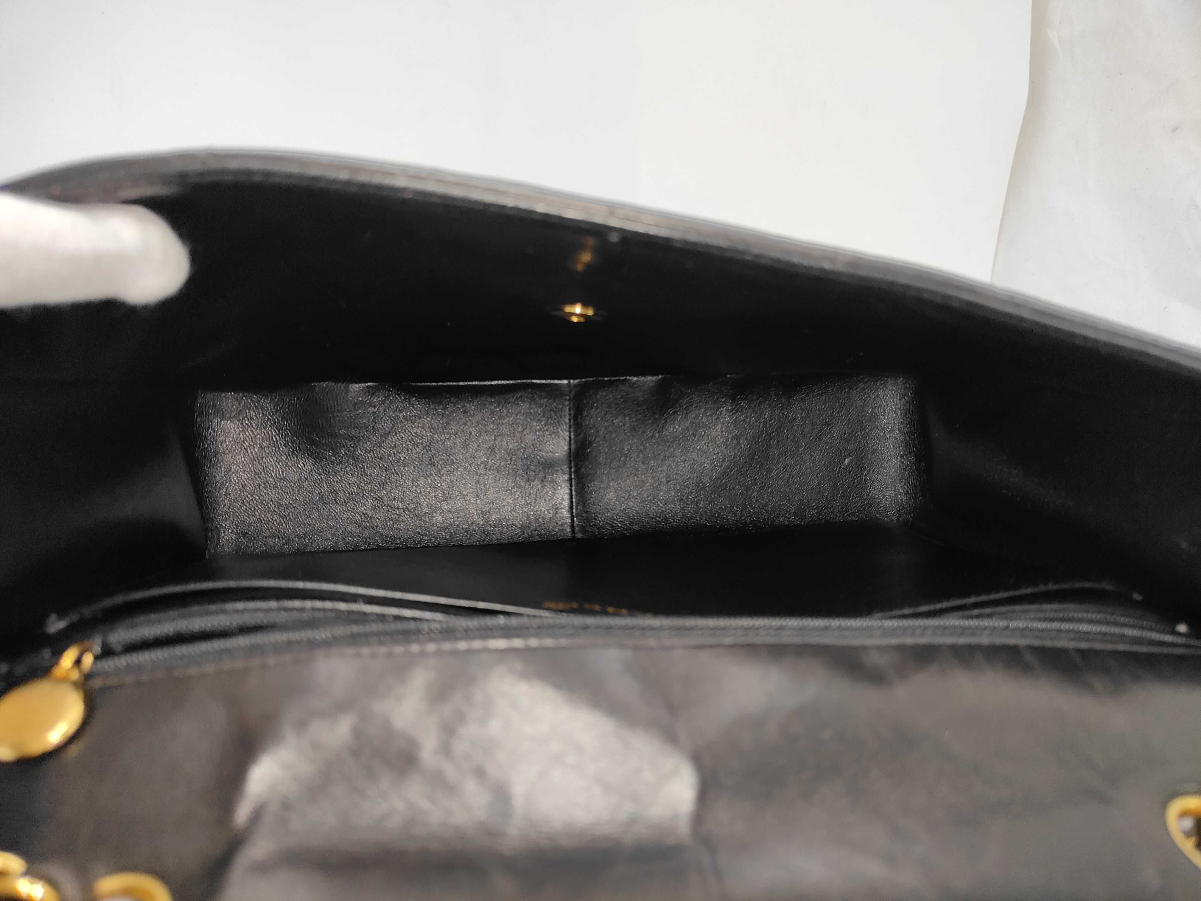 Large Matelassé Lambskin Shoulder Bag — view 8