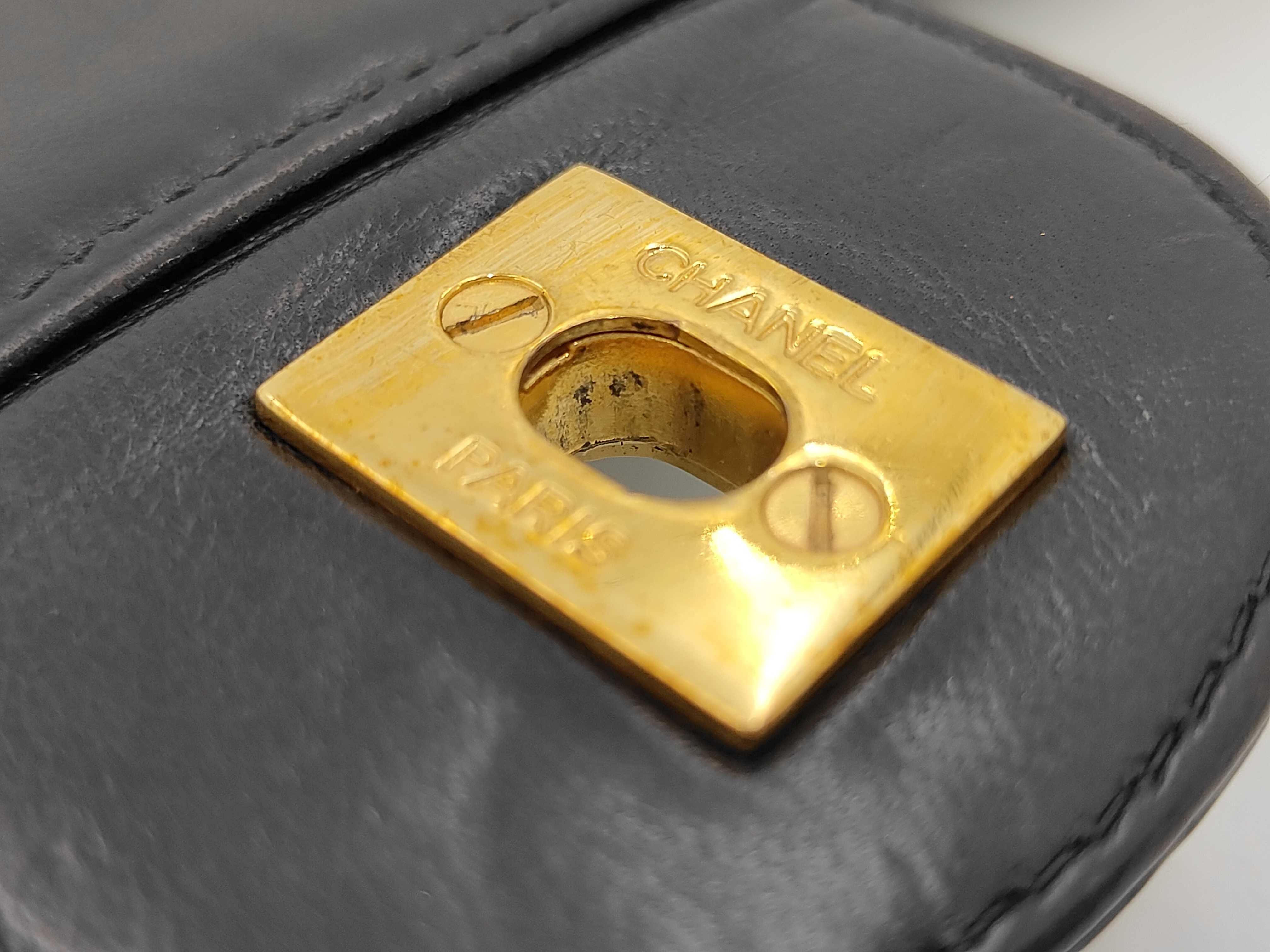 Large Matelassé Lambskin Shoulder Bag — view 10