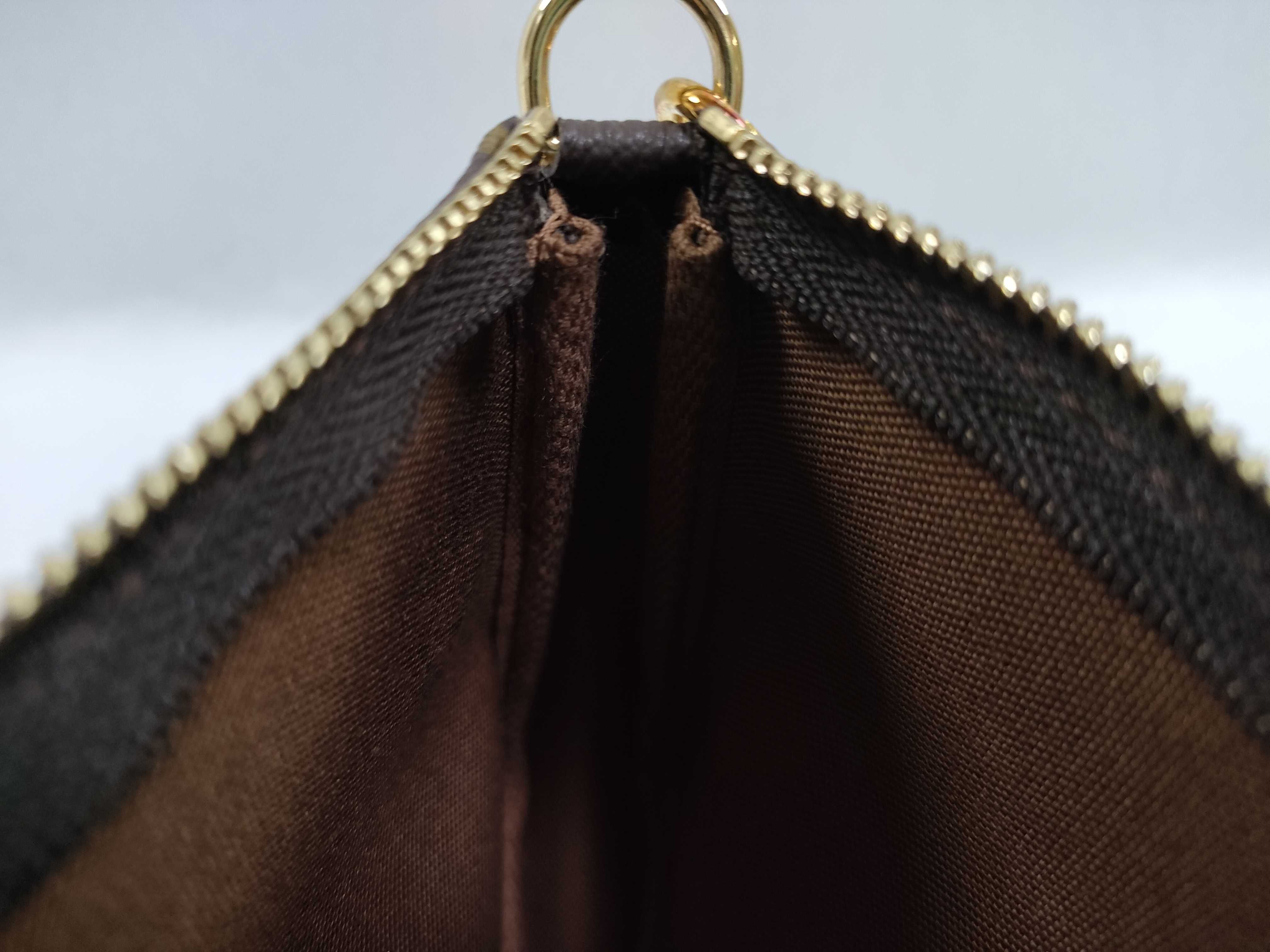 Monogram Pochette Accessoires M51980 Brown SL0041 Pouch — view 11