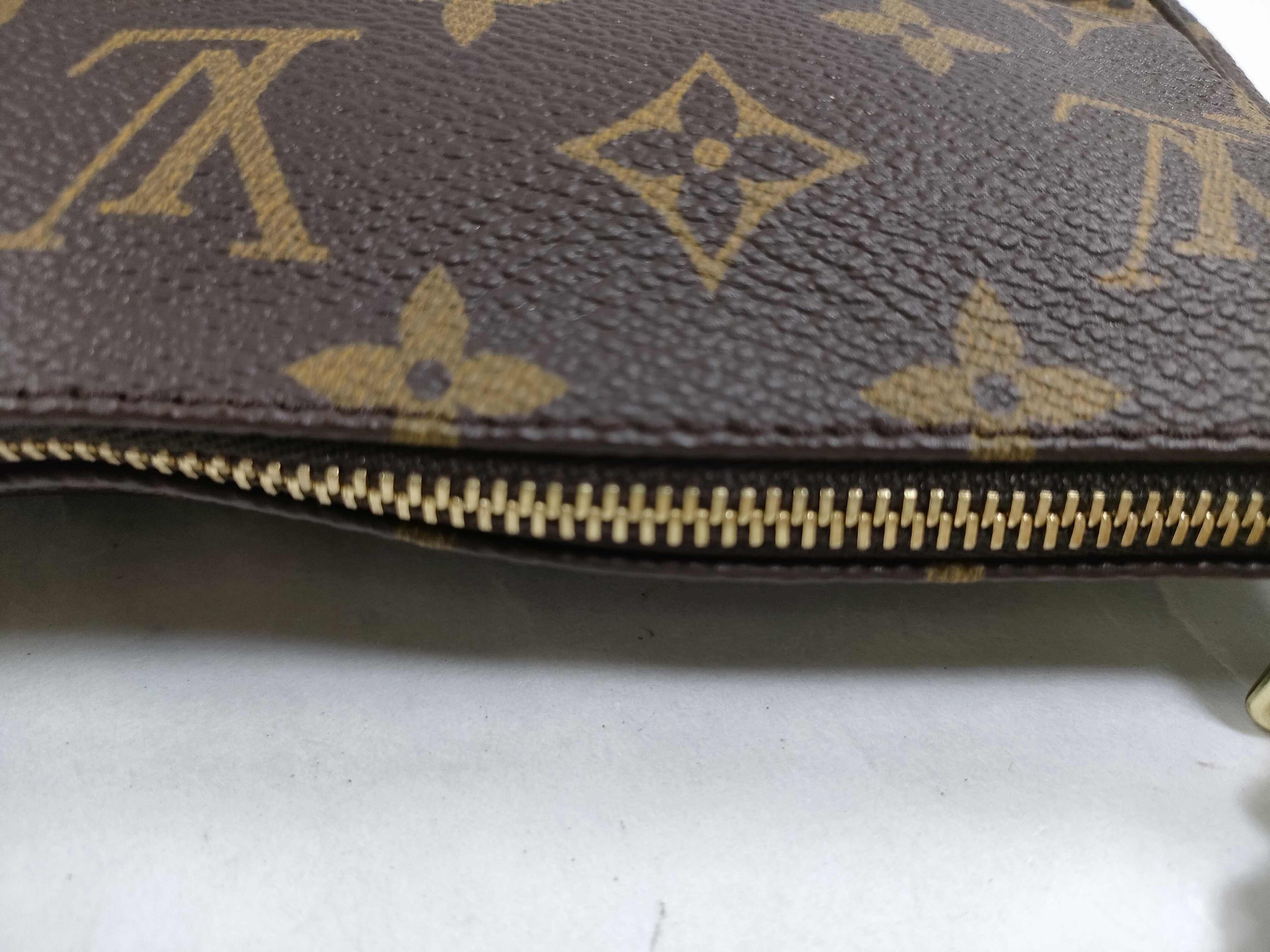Monogram Pochette Accessoires M51980 Brown SL0041 Pouch — view 6